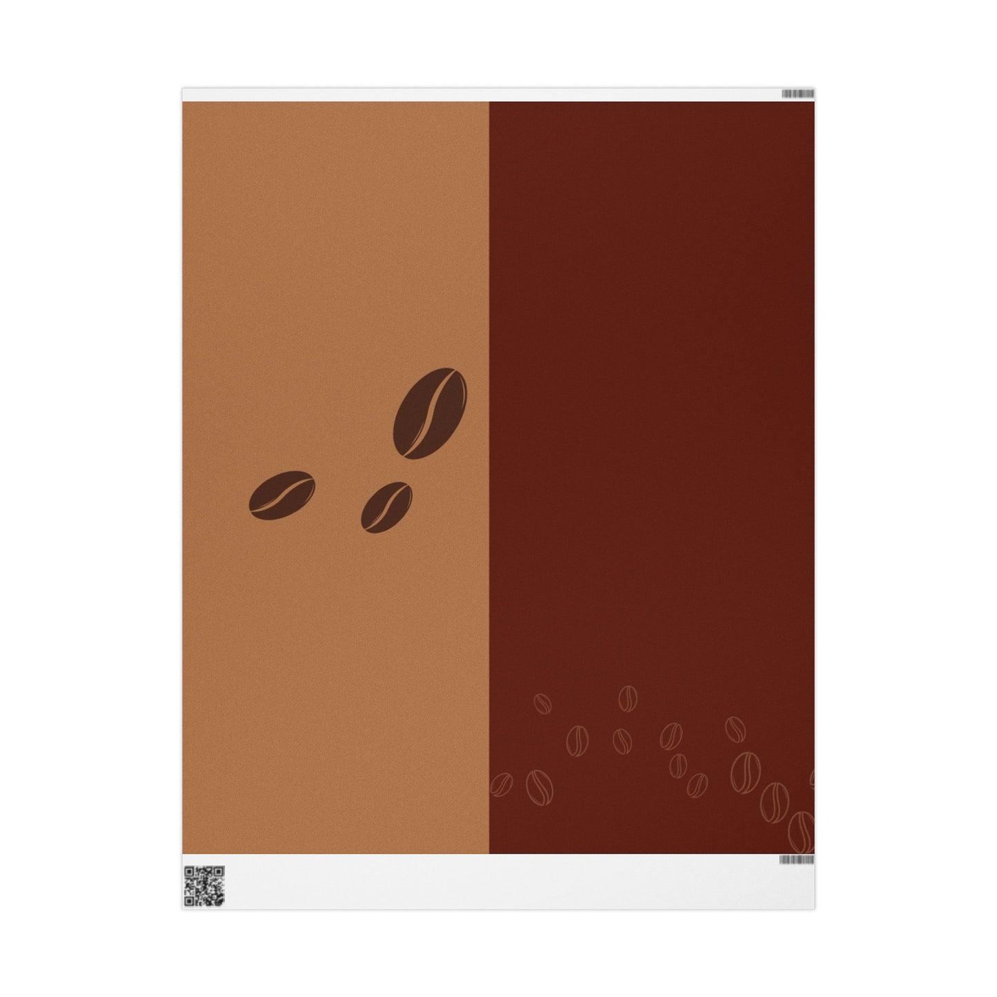 Elegant Chocolate-Inspired Wrapping Paper, Gift Wrap, Birthday, Holidays, Special Occasions, Unique Present Packaging