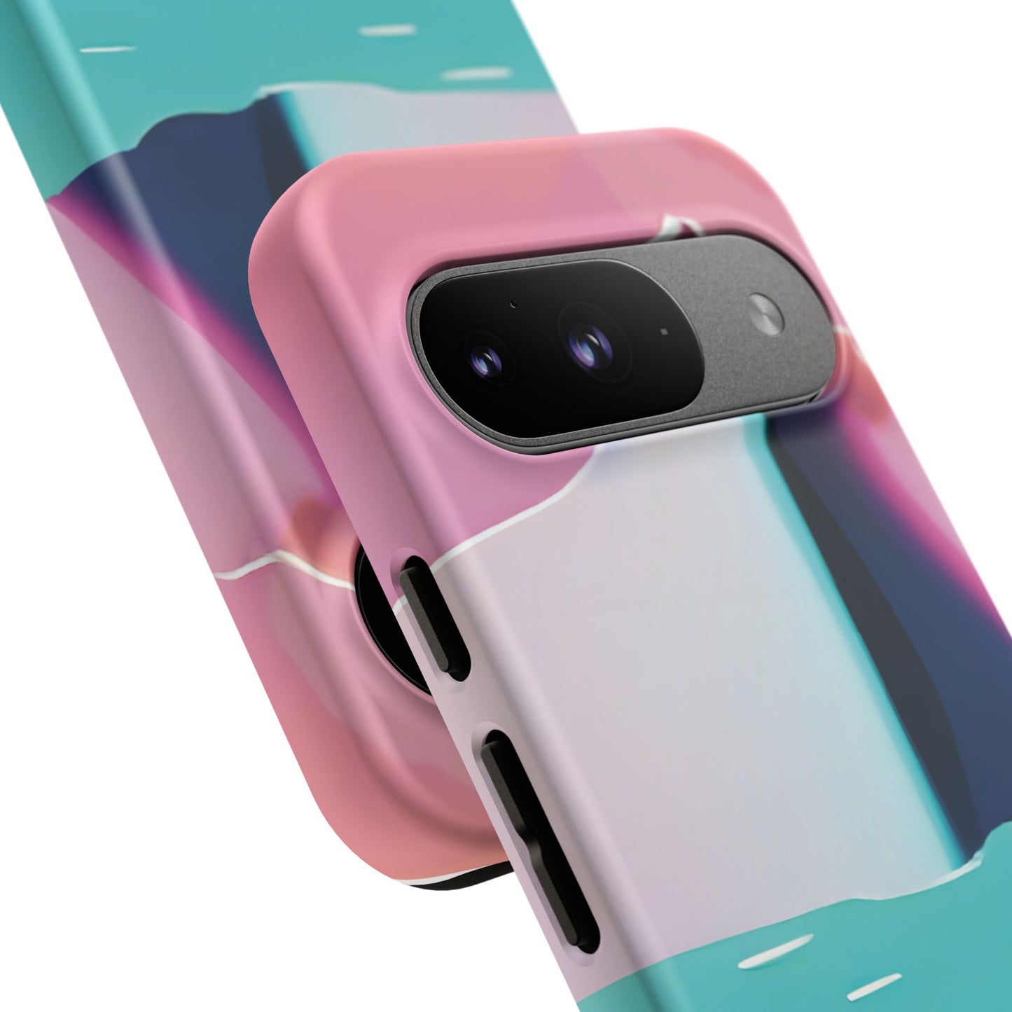 Trendy Phone Case - Abstract Iceberg Design, Phone Cover, Gift for Her, Unique Tech Accessory, Cool Aesthetic