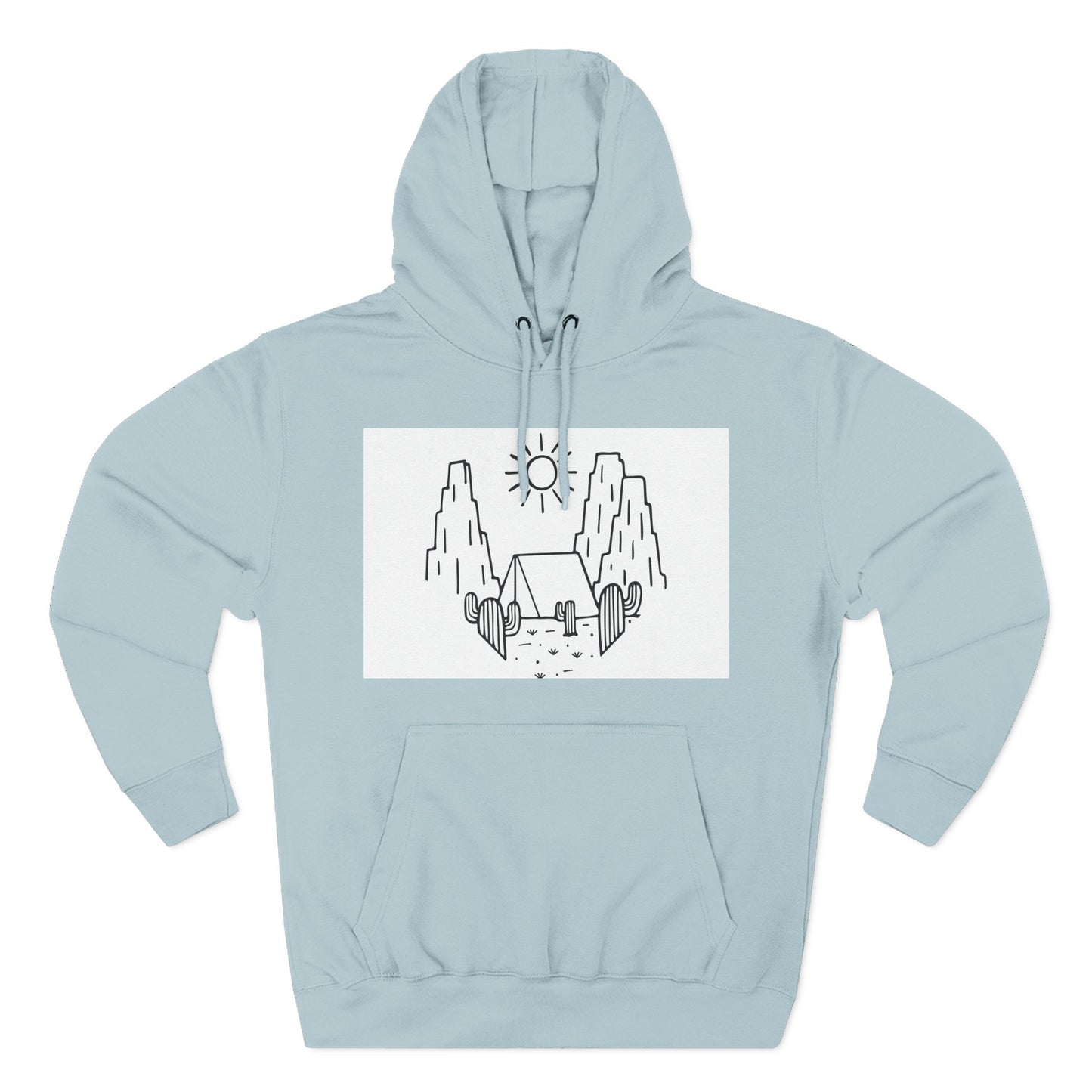 Cozy Adventure Hoodie, Graphic Fleece Pullover, Outdoor Fun Apparel, Gift for Nature Lovers, Travel Companion