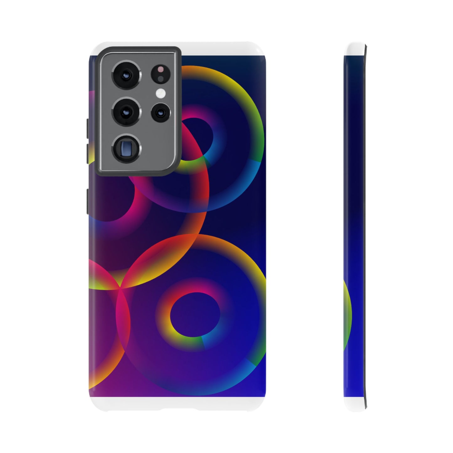 Colorful Phone Case with Abstract Designs, Tough Cases for Your Phone, Unique Phone Accessories, Gift for Tech Lovers, Vibrant Cell [...]