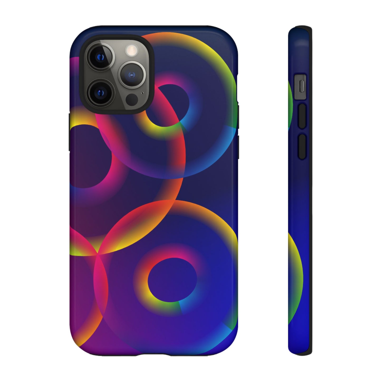 Colorful Phone Case with Abstract Designs, Tough Cases for Your Phone, Unique Phone Accessories, Gift for Tech Lovers, Vibrant Cell [...]