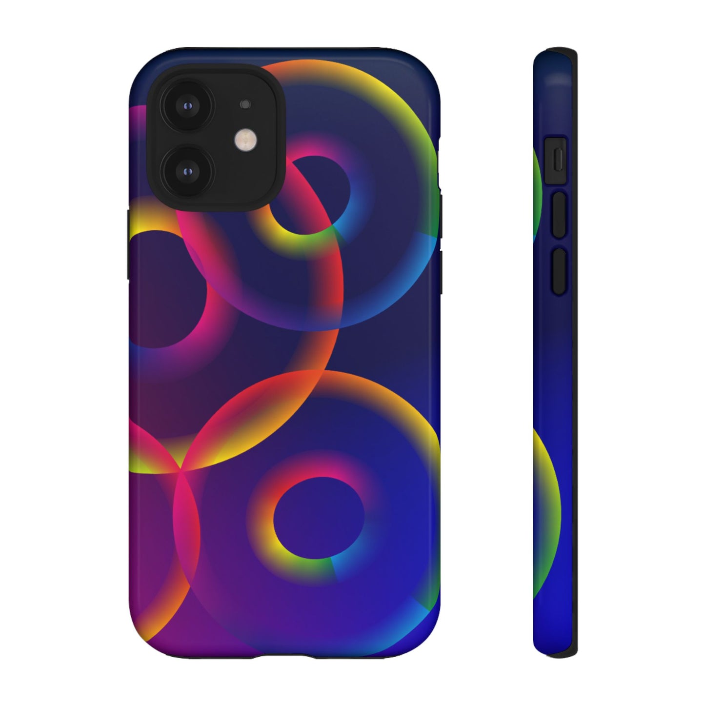 Colorful Phone Case with Abstract Designs, Tough Cases for Your Phone, Unique Phone Accessories, Gift for Tech Lovers, Vibrant Cell [...]
