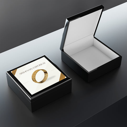 Elegant Jewelry Box, Ring Organizer, Gift for Her, Keepsake Storage, Wedding or Anniversary Gift, Personalized Jewelry Case