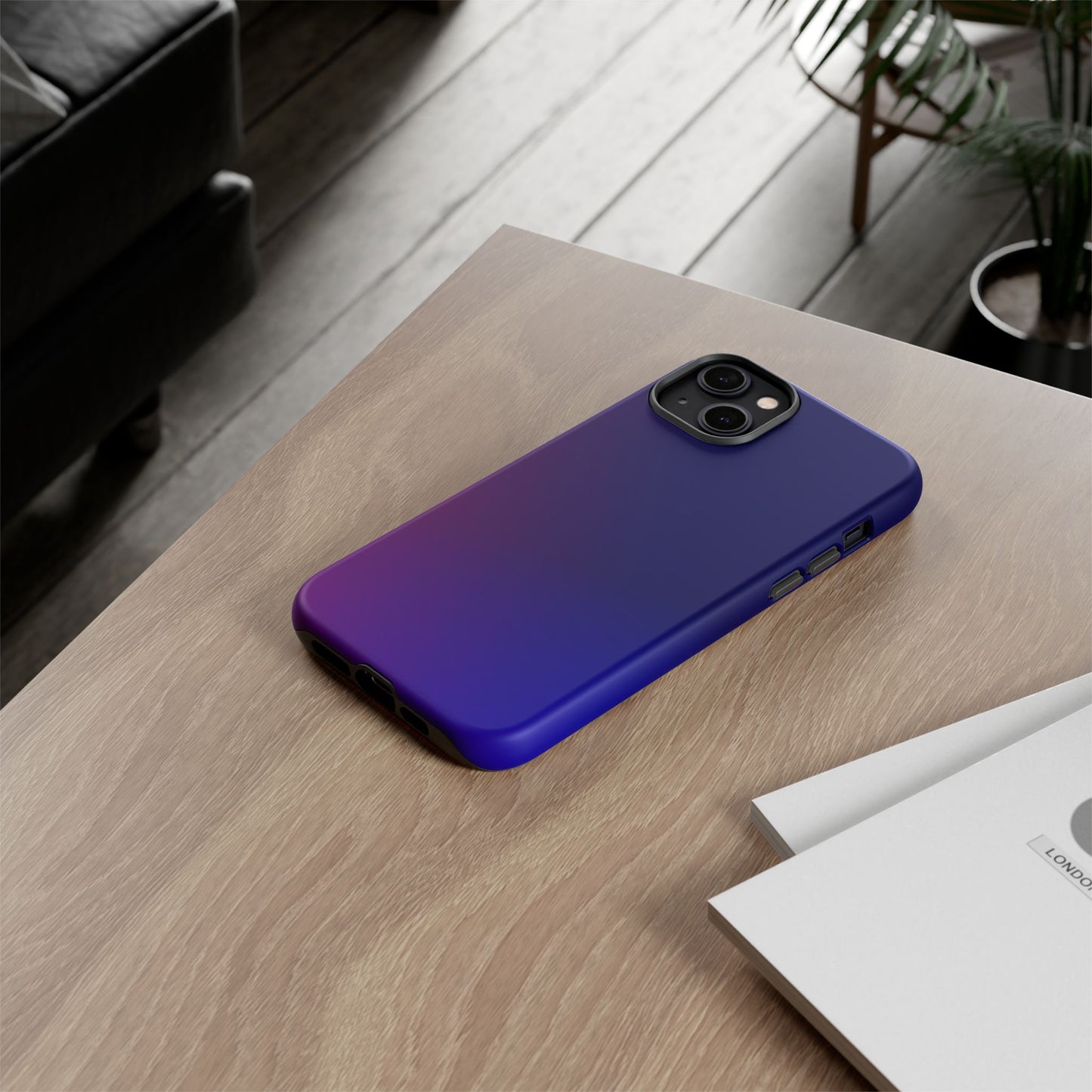 Tough Cases Phone Case, Durable Smartphone Cover, Gradient Design, Customizable Gift, Protection for Everyday Use