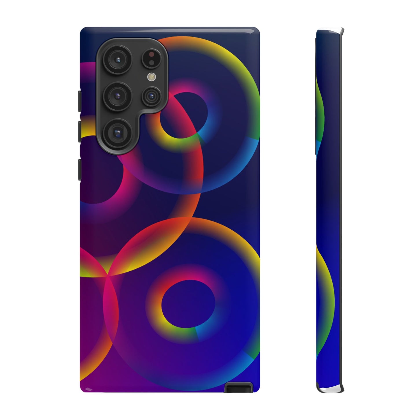 Colorful Phone Case with Abstract Designs, Tough Cases for Your Phone, Unique Phone Accessories, Gift for Tech Lovers, Vibrant Cell [...]