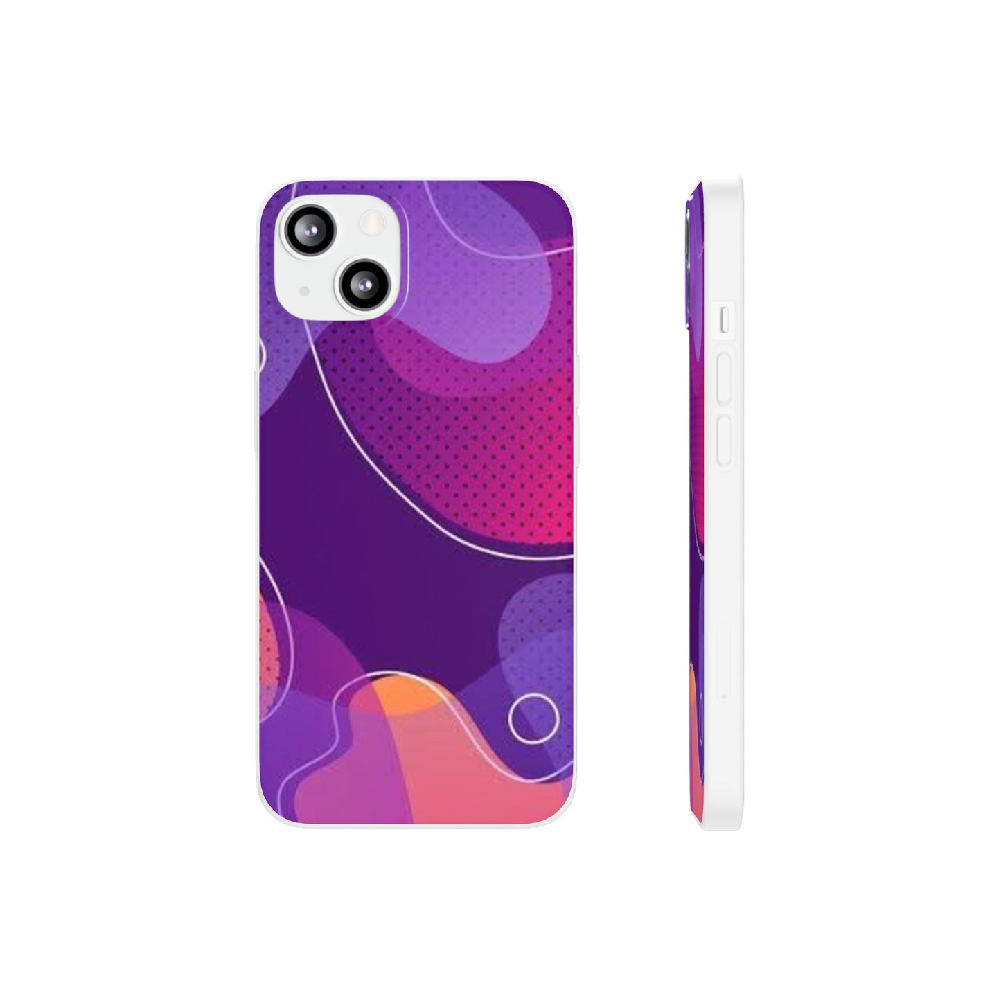 Colorful Abstract Phone Case, Trendy Smartphone Cover, Vibrant Phone Accessory, Gift for Her, Modern Trendy Design