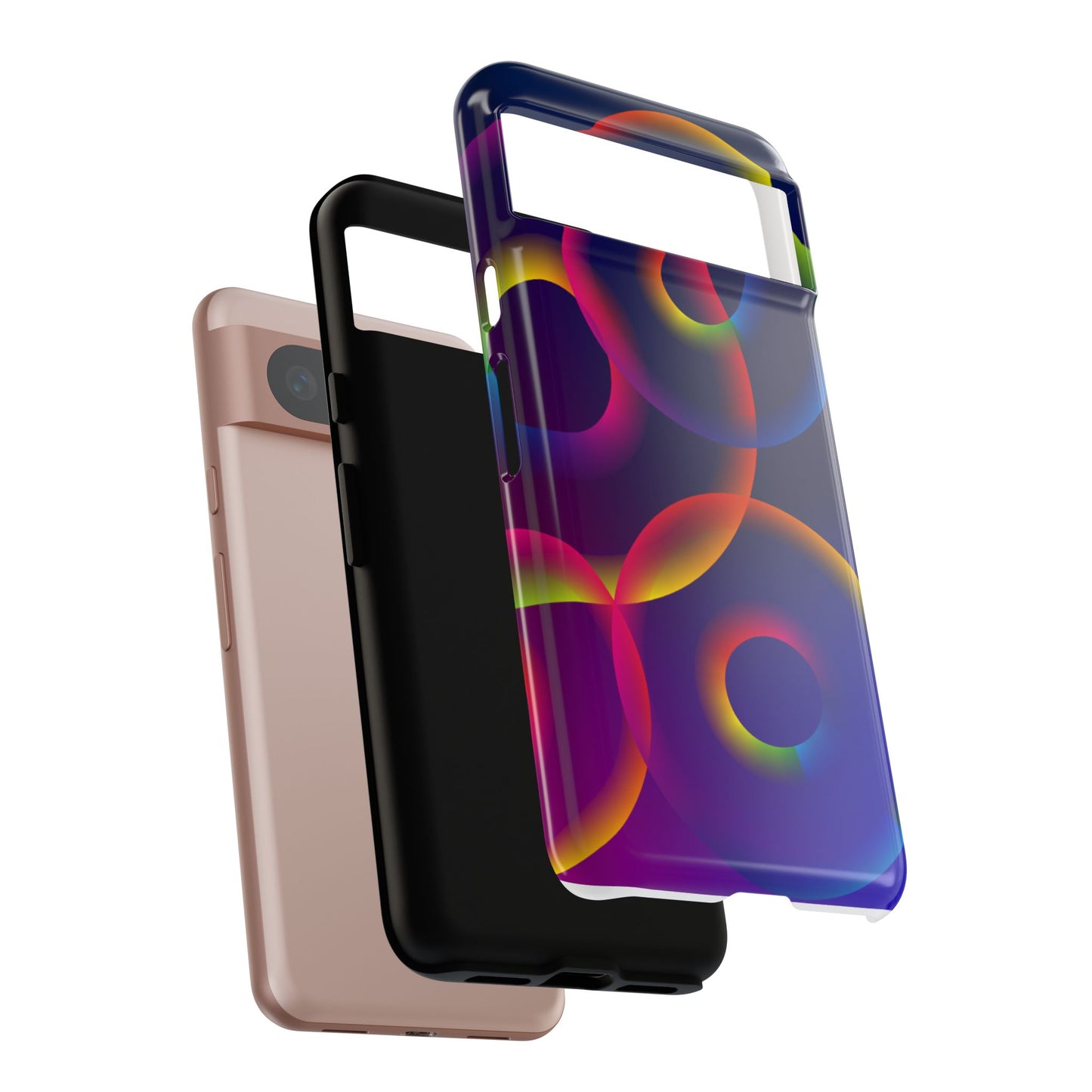 Colorful Phone Case with Abstract Designs, Tough Cases for Your Phone, Unique Phone Accessories, Gift for Tech Lovers, Vibrant Cell [...]
