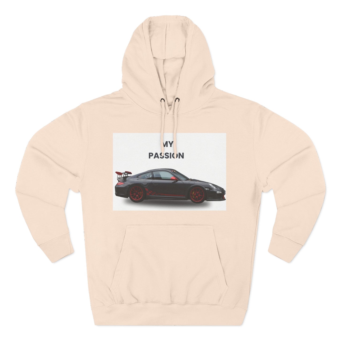 Cool Car Enthusiast Hoodie, Graphic Fleece Sweatshirt, Auto Lover Gift, Motorsport Apparel, Car-Themed Hoodie