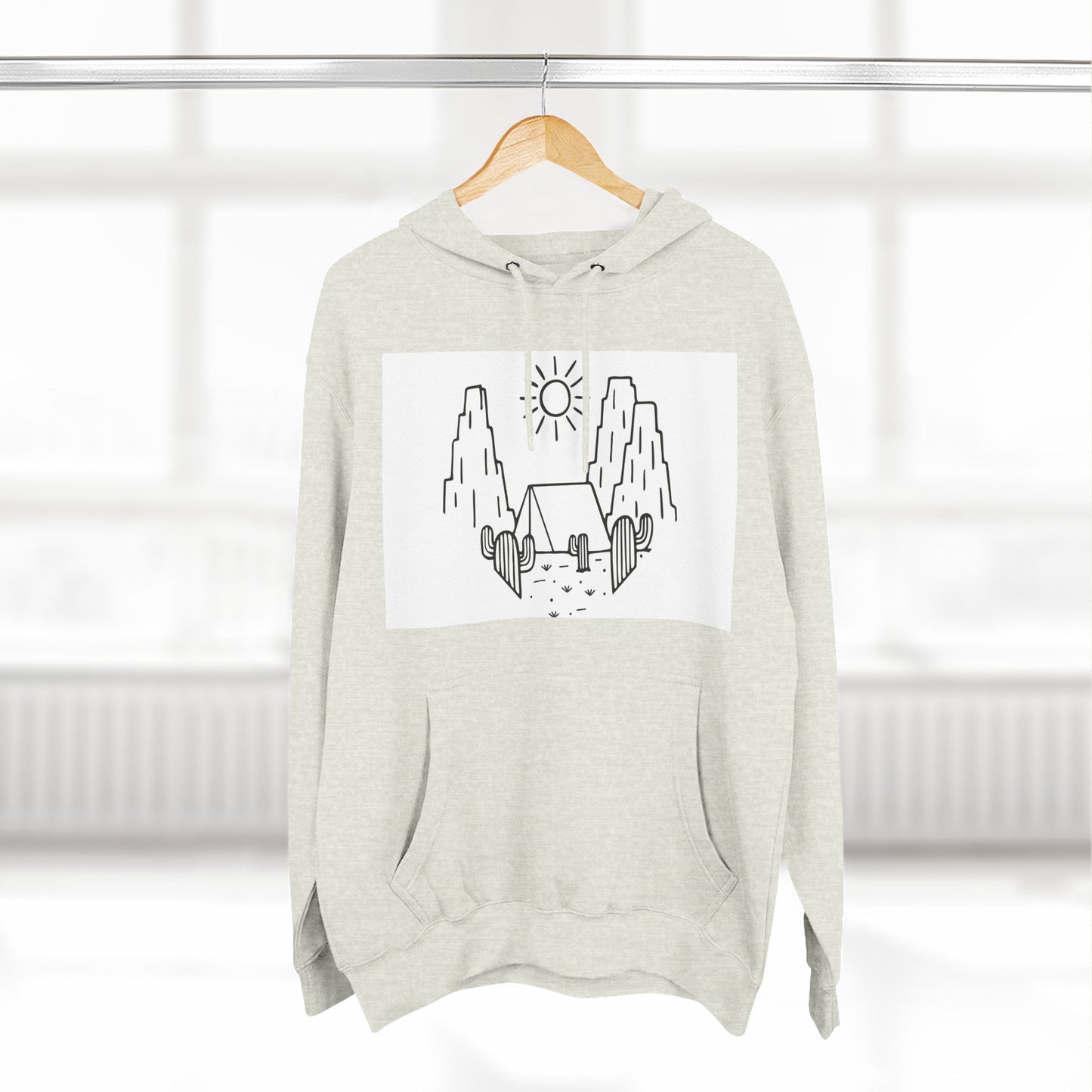 Cozy Adventure Hoodie, Graphic Fleece Pullover, Outdoor Fun Apparel, Gift for Nature Lovers, Travel Companion