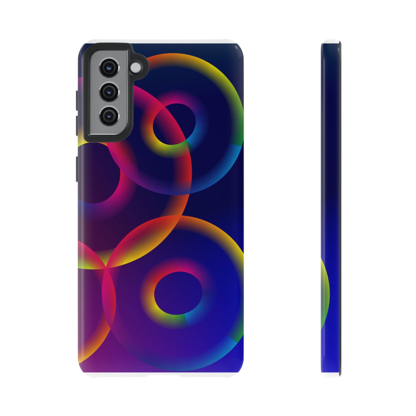 Colorful Phone Case with Abstract Designs, Tough Cases for Your Phone, Unique Phone Accessories, Gift for Tech Lovers, Vibrant Cell [...]