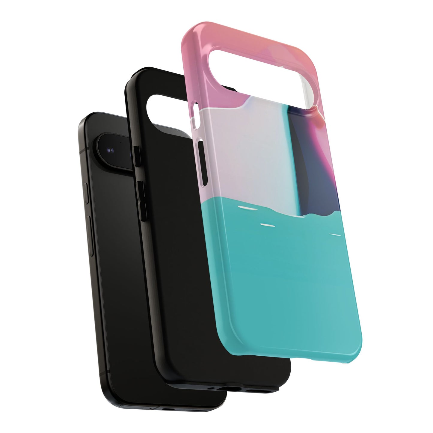 Trendy Phone Case - Abstract Iceberg Design, Phone Cover, Gift for Her, Unique Tech Accessory, Cool Aesthetic