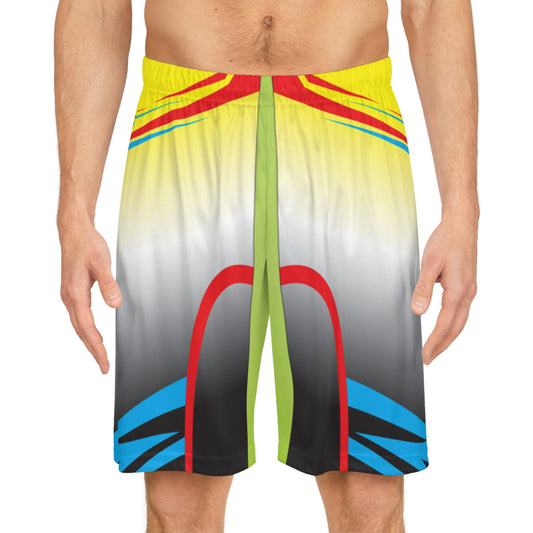 Vibrant Basketball Shorts, Sport Shorts for Athletes, Casual Wear, Fitness Apparel, Summer Sports Gear, Gift for Sports Lovers