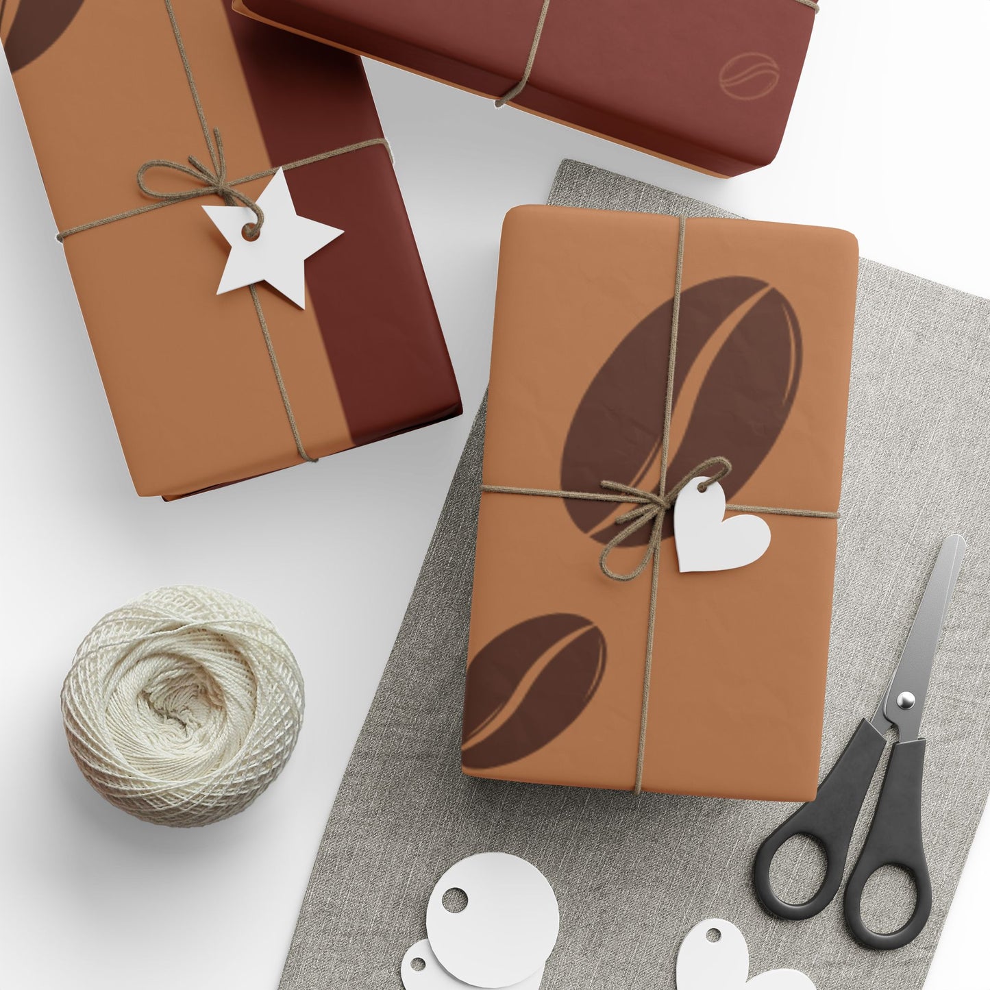 Elegant Chocolate-Inspired Wrapping Paper, Gift Wrap, Birthday, Holidays, Special Occasions, Unique Present Packaging