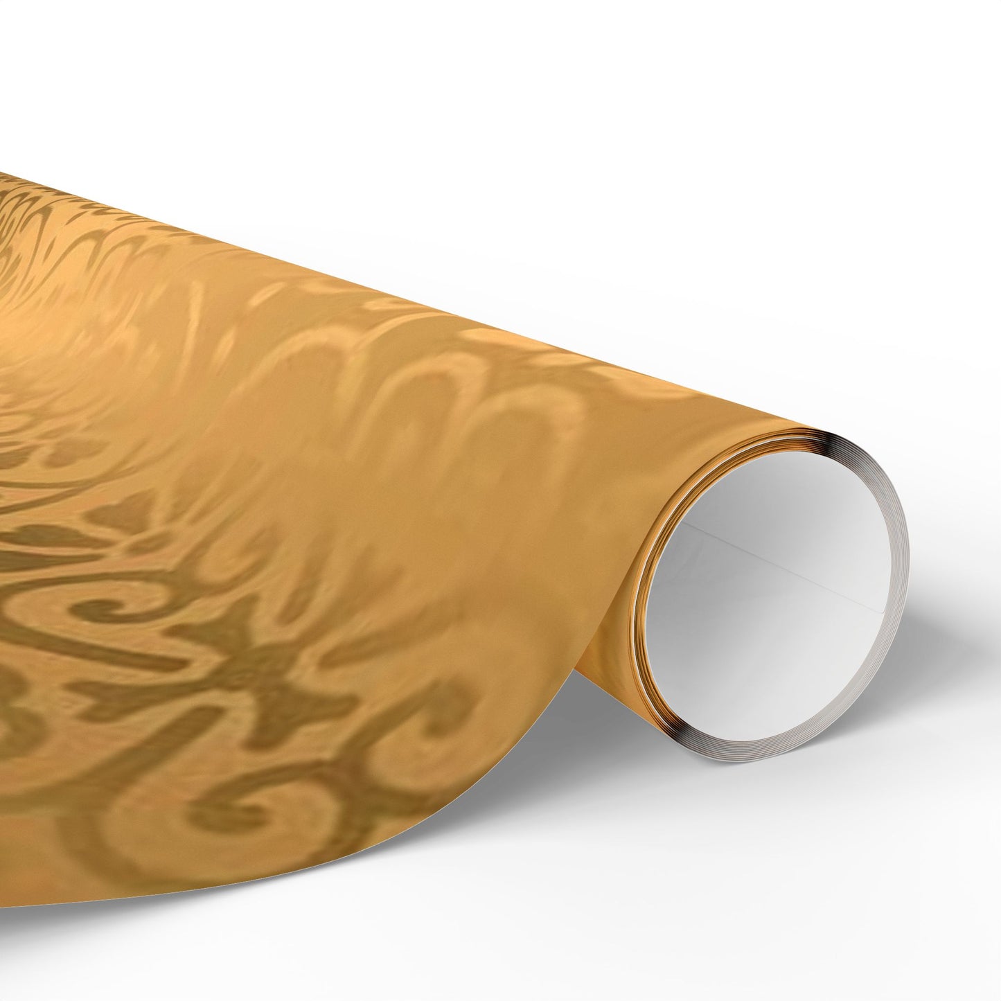 Gold Elegant Wrapping Paper, Gift Wrap for All Occasions, Gold Foil Striped Design, Birthday, Wedding, Christmas, Holiday Gifts