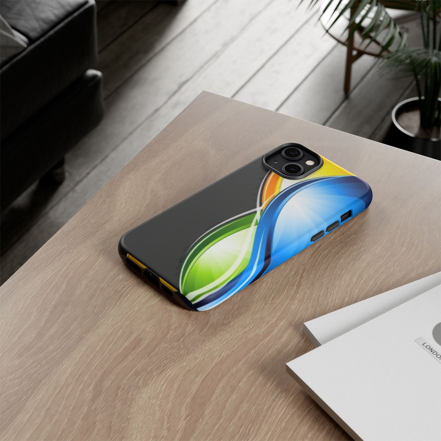 Vibrant Phone Cases, Tough Phone Covers for Daily Use, Unique Tech Accessories, Gifts for Tech Lovers, Colorful Protective Cases