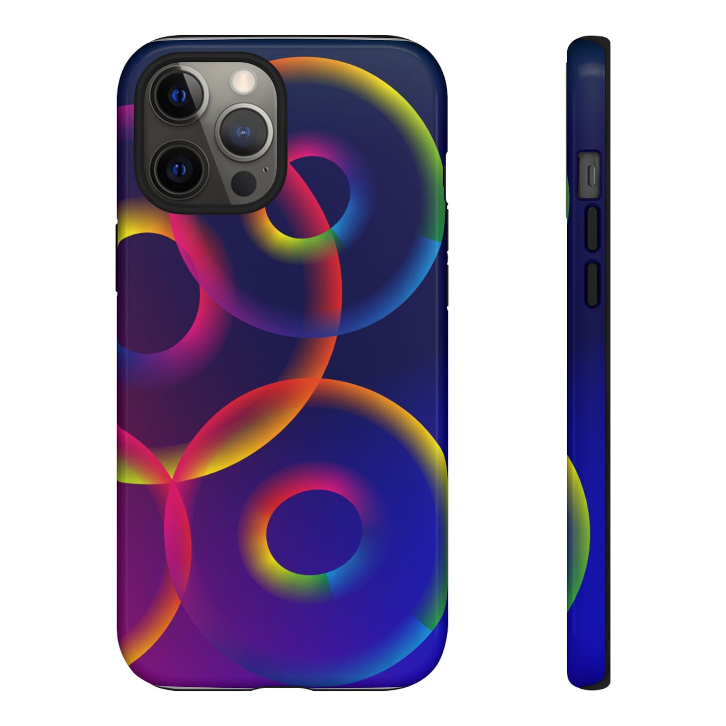 Colorful Phone Case with Abstract Designs, Tough Cases for Your Phone, Unique Phone Accessories, Gift for Tech Lovers, Vibrant Cell [...]