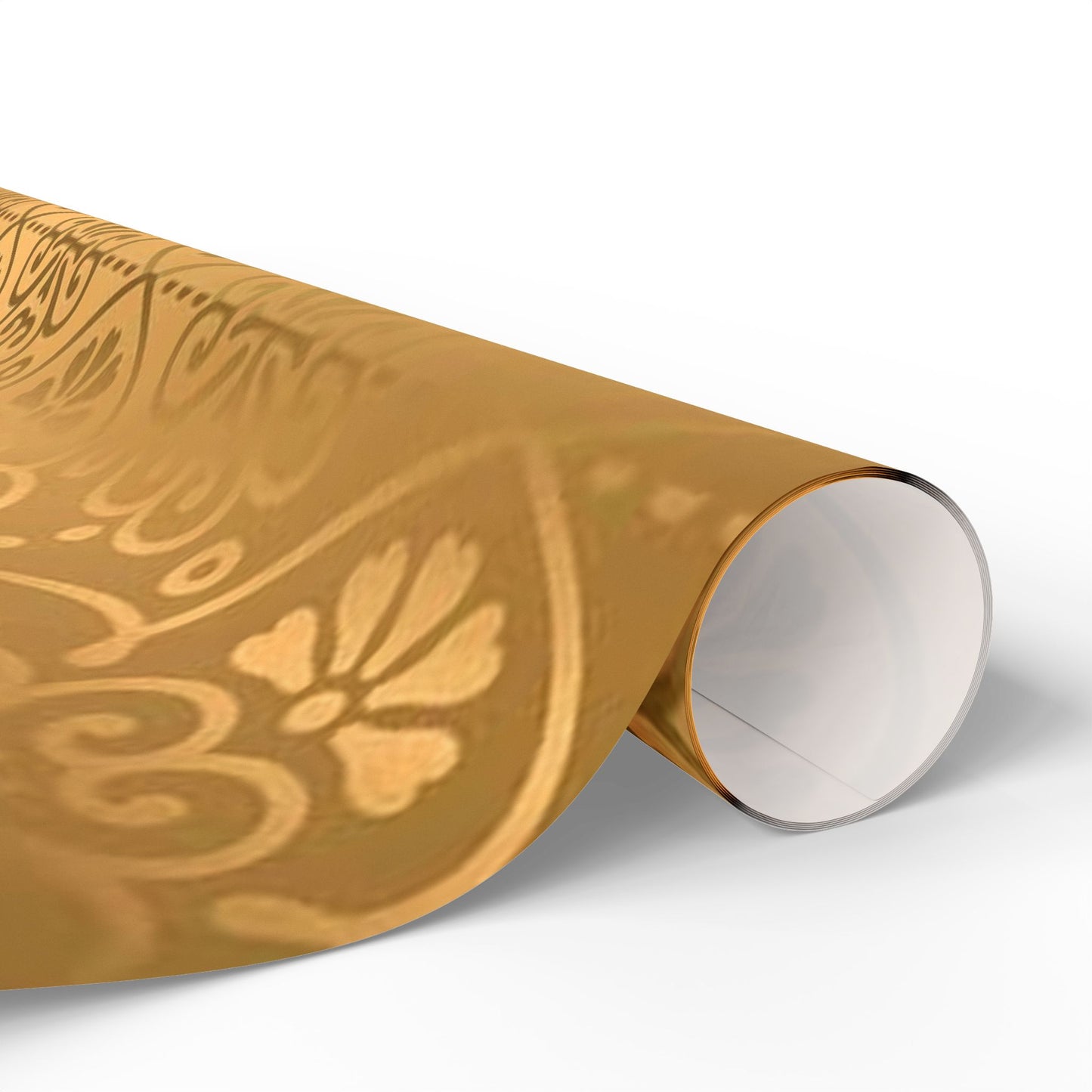 Gold Elegant Wrapping Paper, Gift Wrap for All Occasions, Gold Foil Striped Design, Birthday, Wedding, Christmas, Holiday Gifts