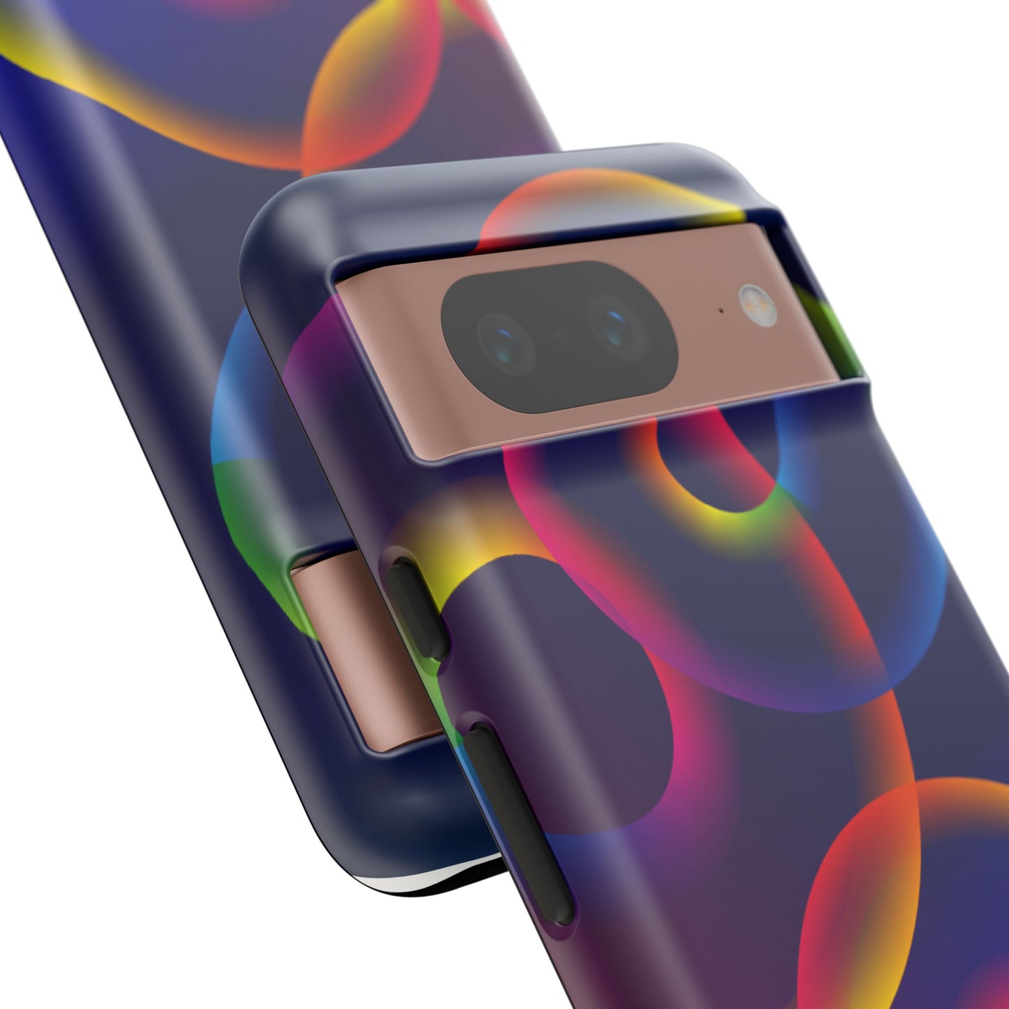 Colorful Phone Case with Abstract Designs, Tough Cases for Your Phone, Unique Phone Accessories, Gift for Tech Lovers, Vibrant Cell [...]