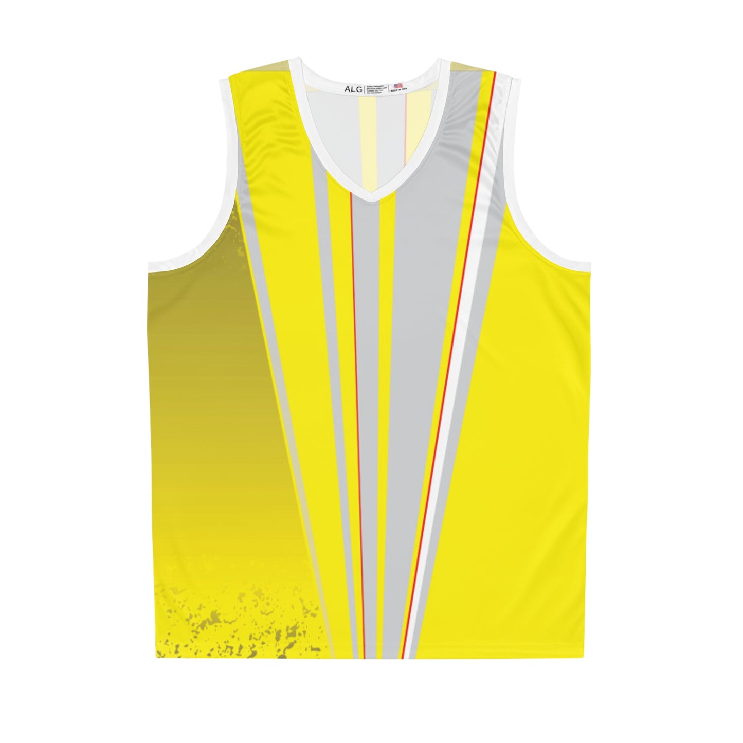 Bright Yellow Basketball Jersey - Stylish Sportswear for Athletes, Game Day Apparel, Gift for Sports Lovers, Team Spirit Fashion, [...]