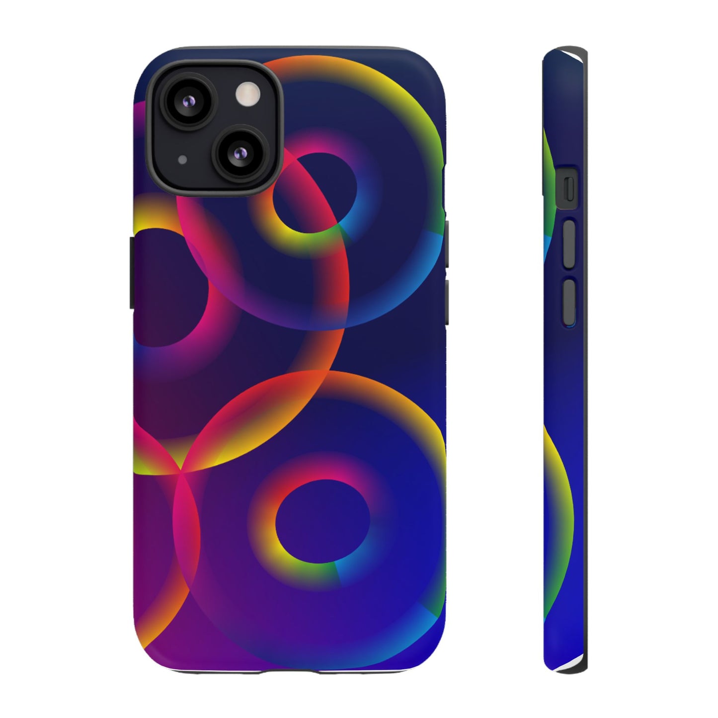 Colorful Phone Case with Abstract Designs, Tough Cases for Your Phone, Unique Phone Accessories, Gift for Tech Lovers, Vibrant Cell [...]