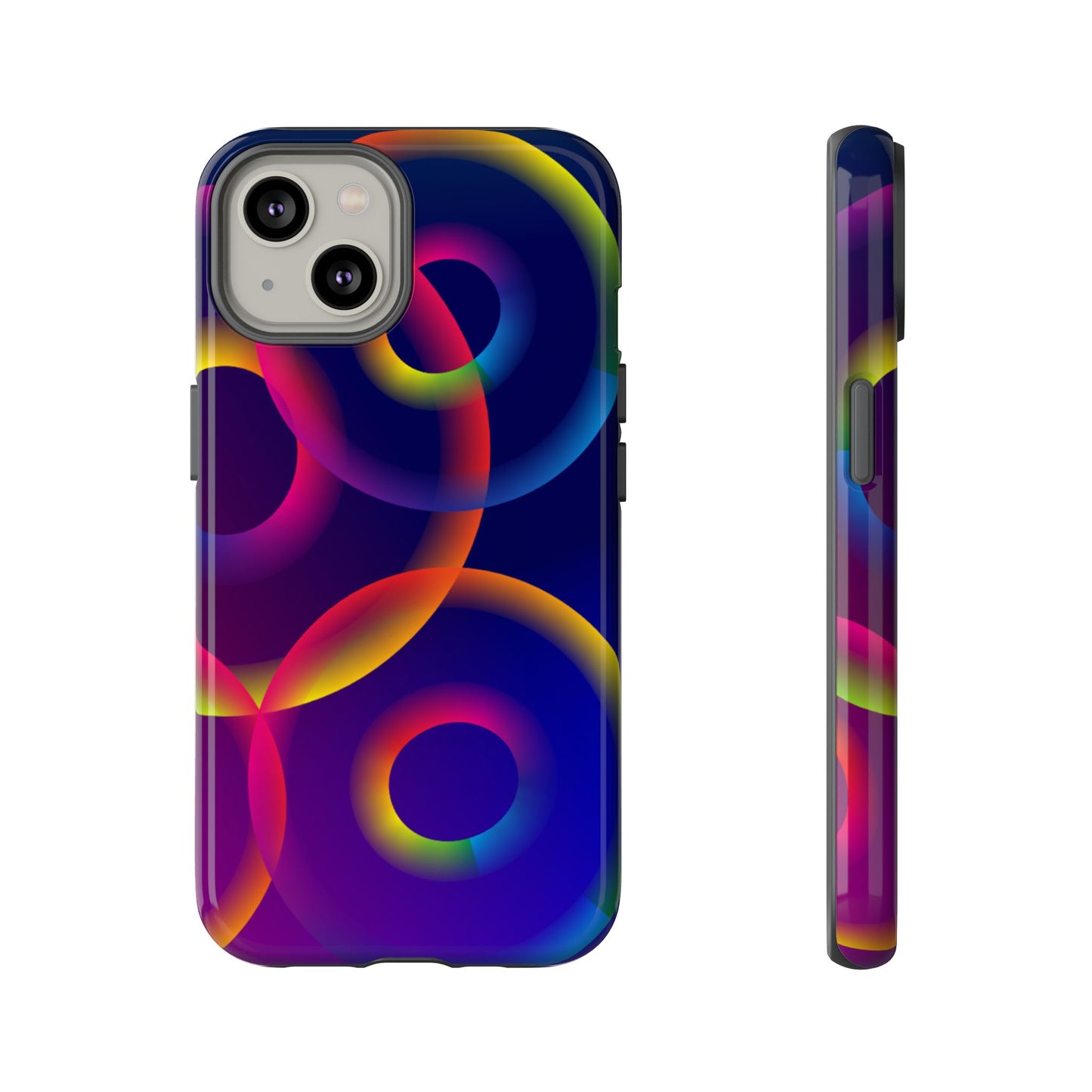 Colorful Phone Case with Abstract Designs, Tough Cases for Your Phone, Unique Phone Accessories, Gift for Tech Lovers, Vibrant Cell [...]