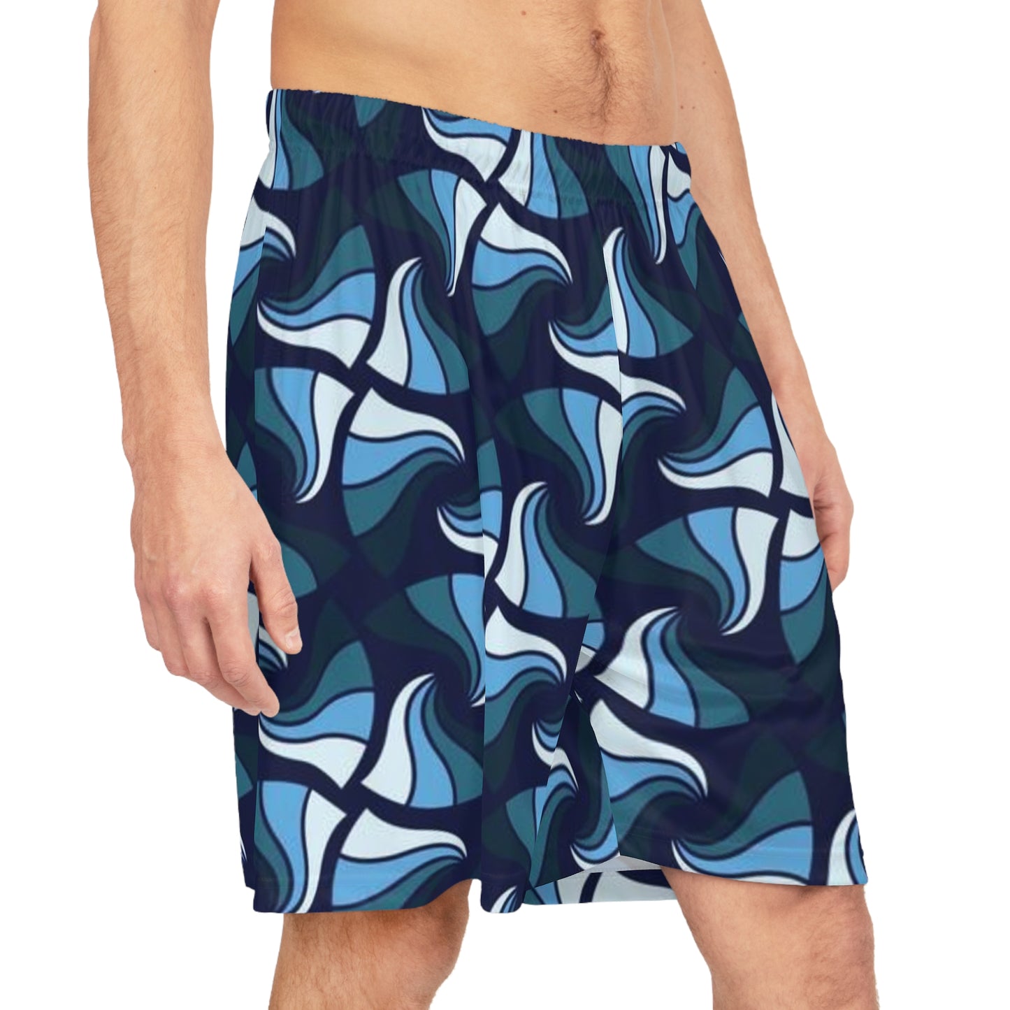 Stylish Basketball Shorts for Summer, Cool Athletic Bottoms, Gym Wear, Active Lifestyle, Beach Shorts, Unique Patterned Sports Shorts