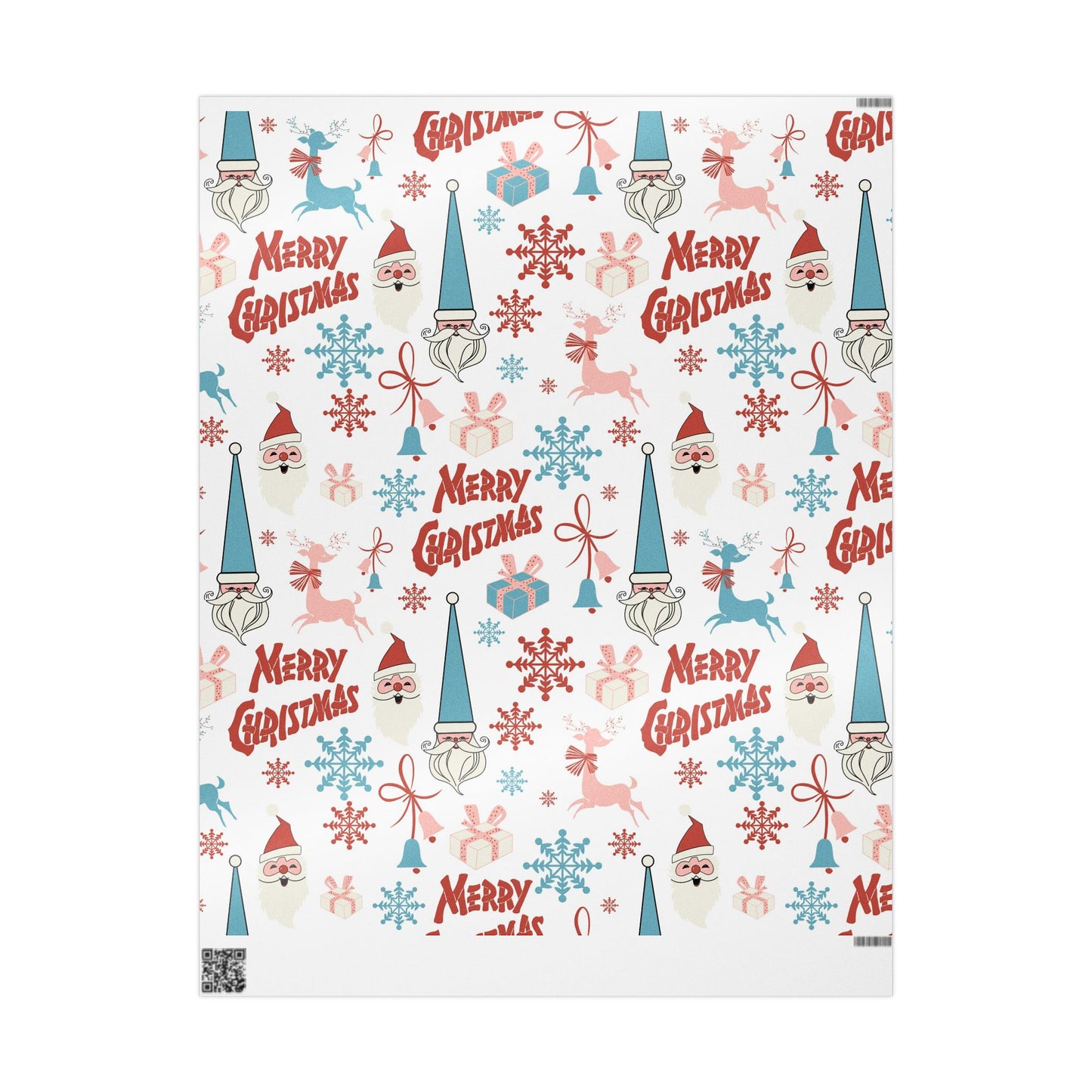 Christmas Whimsical Gift Wrapping Paper - Perfect for Birthdays, Holidays, and Special Occasions - Cute Designs for Presents, Crafts, Decor