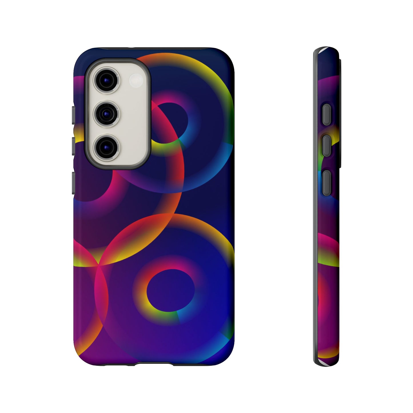 Colorful Phone Case with Abstract Designs, Tough Cases for Your Phone, Unique Phone Accessories, Gift for Tech Lovers, Vibrant Cell [...]