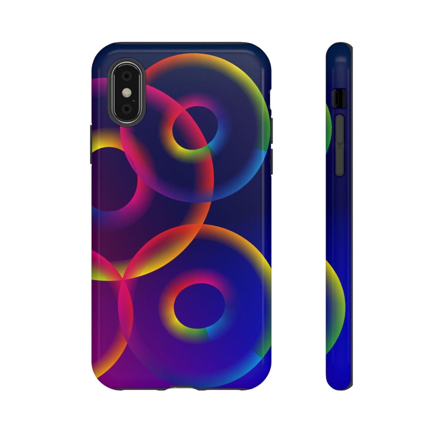 Colorful Phone Case with Abstract Designs, Tough Cases for Your Phone, Unique Phone Accessories, Gift for Tech Lovers, Vibrant Cell [...]