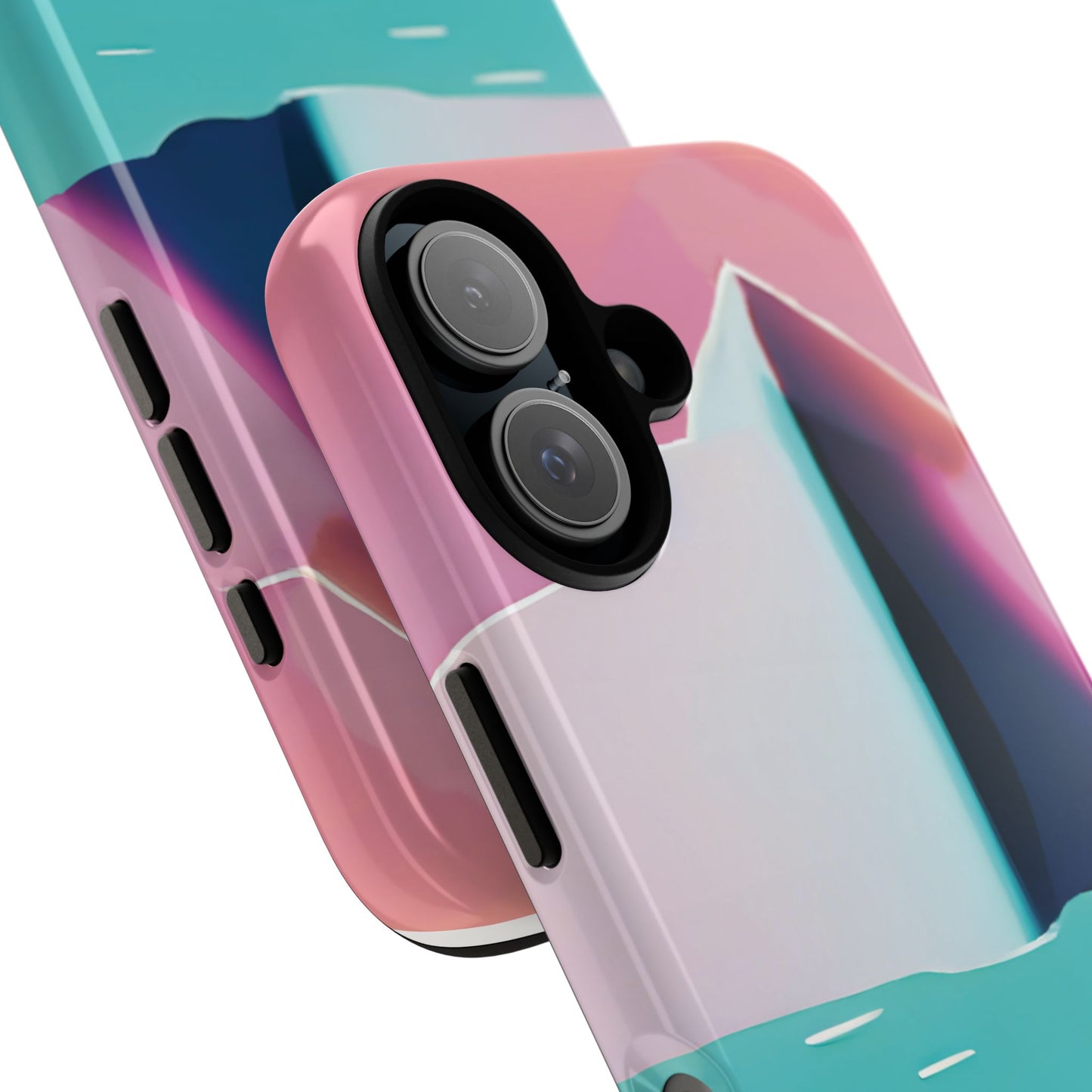 Trendy Phone Case - Abstract Iceberg Design, Phone Cover, Gift for Her, Unique Tech Accessory, Cool Aesthetic