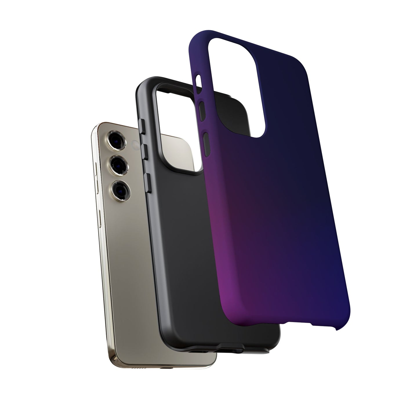 Tough Cases Phone Case, Durable Smartphone Cover, Gradient Design, Customizable Gift, Protection for Everyday Use