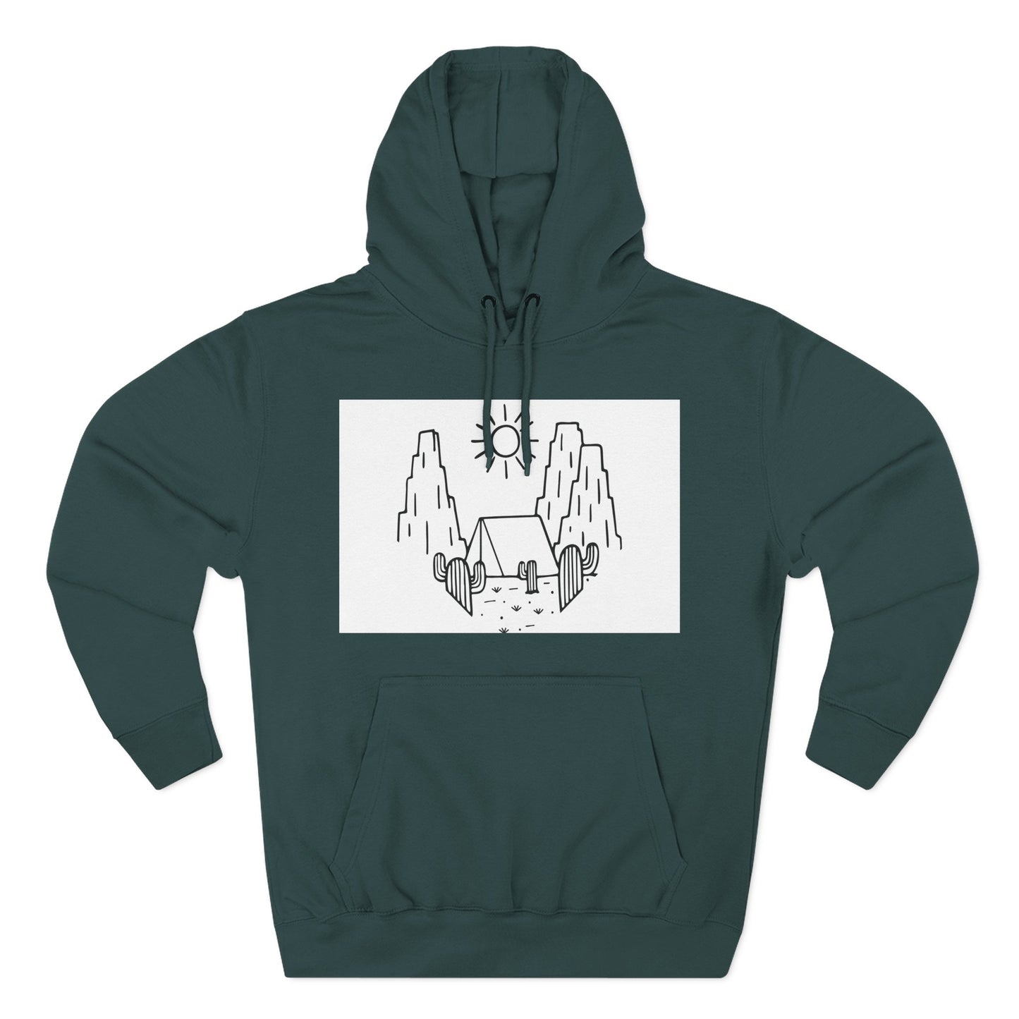 Cozy Adventure Hoodie, Graphic Fleece Pullover, Outdoor Fun Apparel, Gift for Nature Lovers, Travel Companion