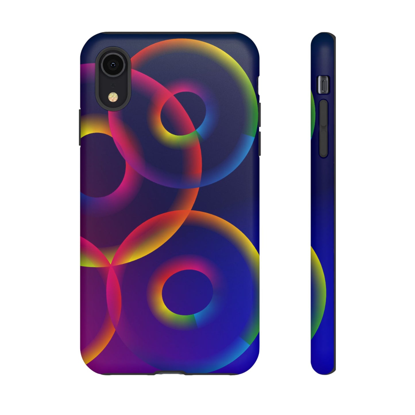 Colorful Phone Case with Abstract Designs, Tough Cases for Your Phone, Unique Phone Accessories, Gift for Tech Lovers, Vibrant Cell [...]