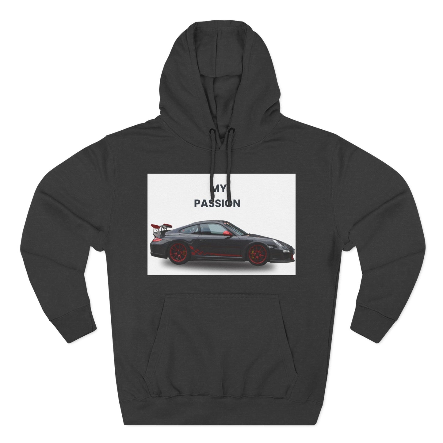 Cool Car Enthusiast Hoodie, Graphic Fleece Sweatshirt, Auto Lover Gift, Motorsport Apparel, Car-Themed Hoodie