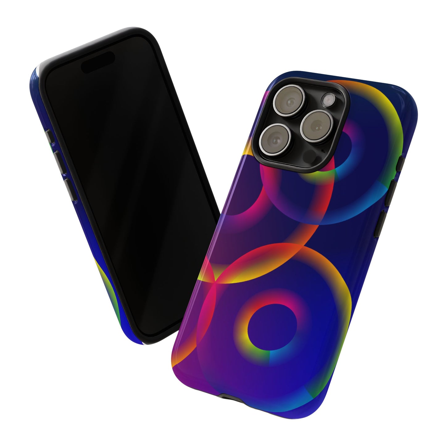 Colorful Phone Case with Abstract Designs, Tough Cases for Your Phone, Unique Phone Accessories, Gift for Tech Lovers, Vibrant Cell [...]