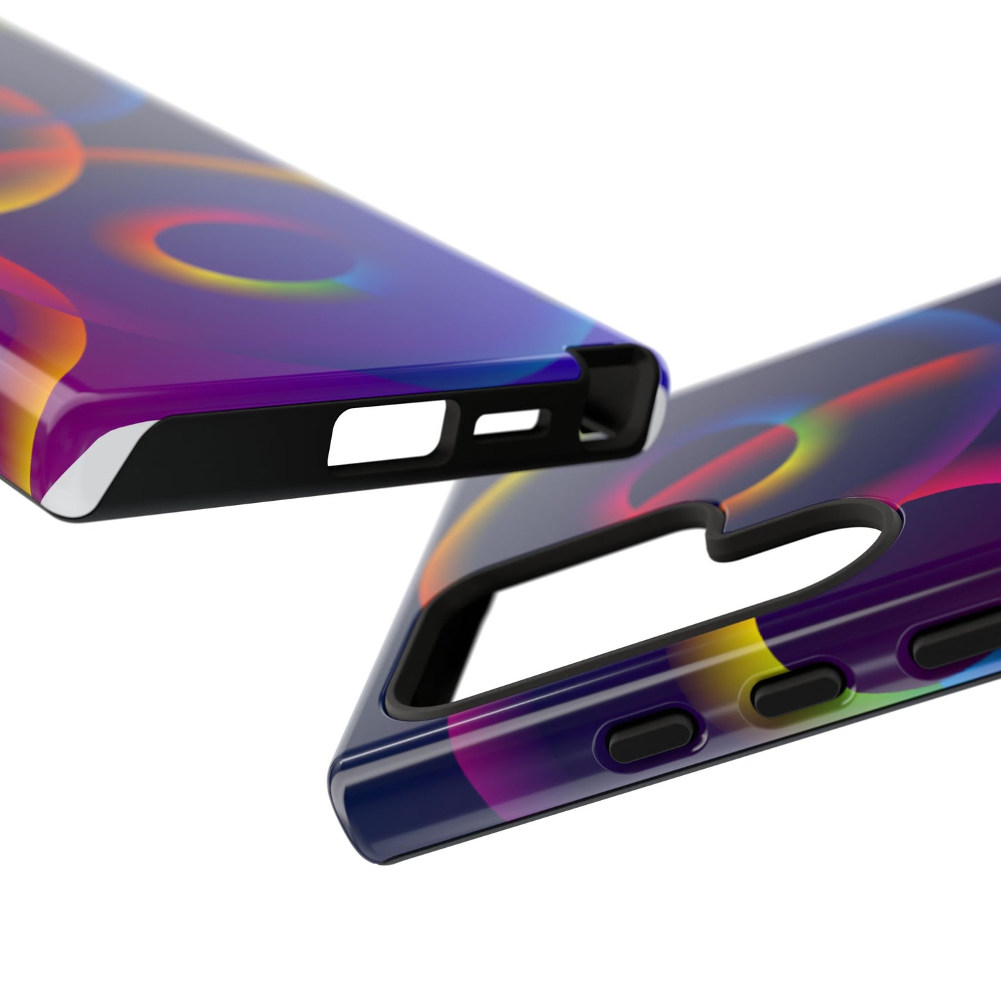 Colorful Phone Case with Abstract Designs, Tough Cases for Your Phone, Unique Phone Accessories, Gift for Tech Lovers, Vibrant Cell [...]