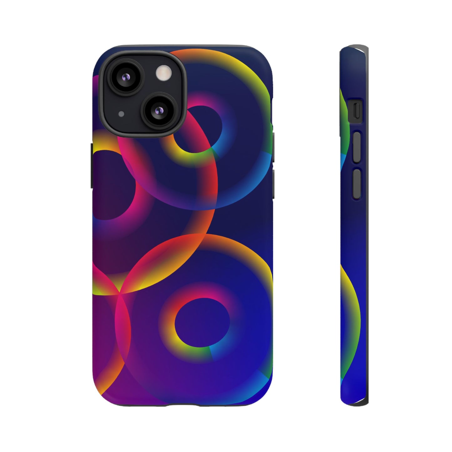 Colorful Phone Case with Abstract Designs, Tough Cases for Your Phone, Unique Phone Accessories, Gift for Tech Lovers, Vibrant Cell [...]