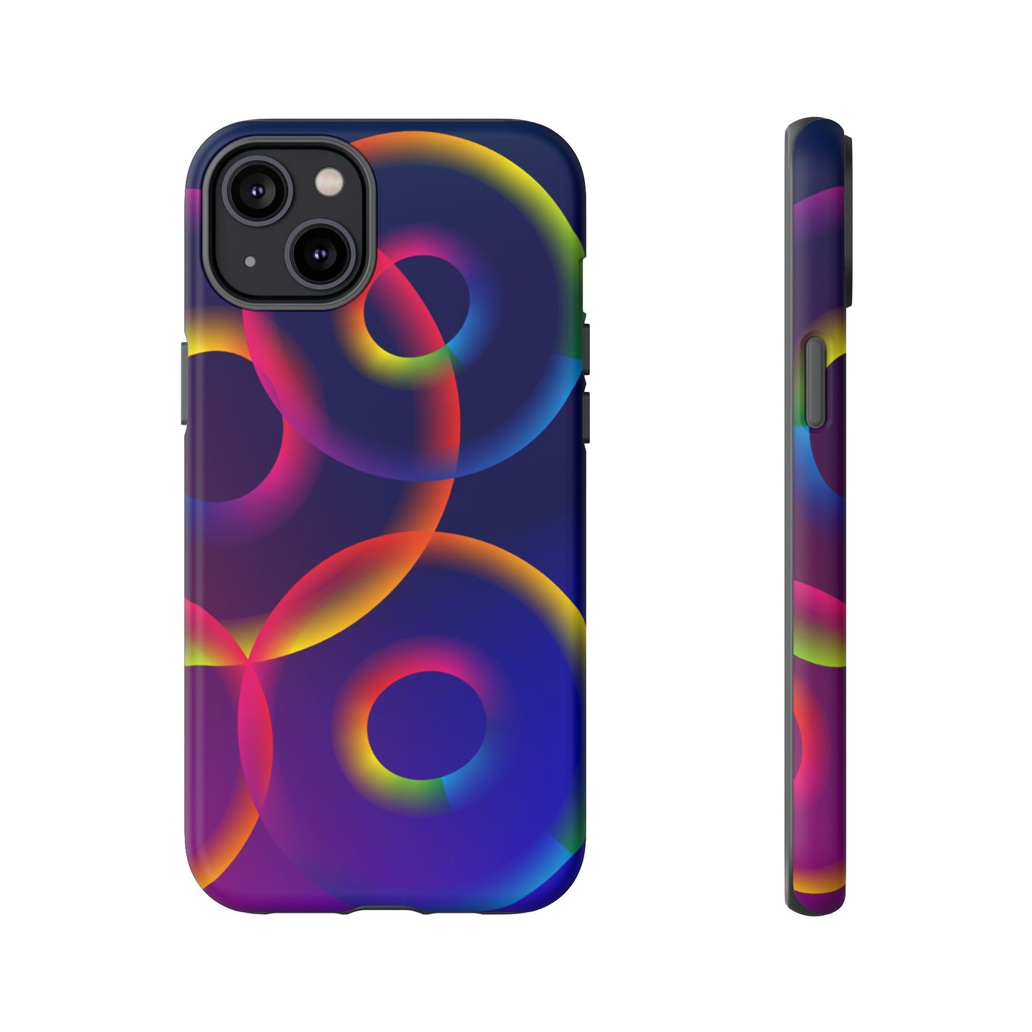 Colorful Phone Case with Abstract Designs, Tough Cases for Your Phone, Unique Phone Accessories, Gift for Tech Lovers, Vibrant Cell [...]