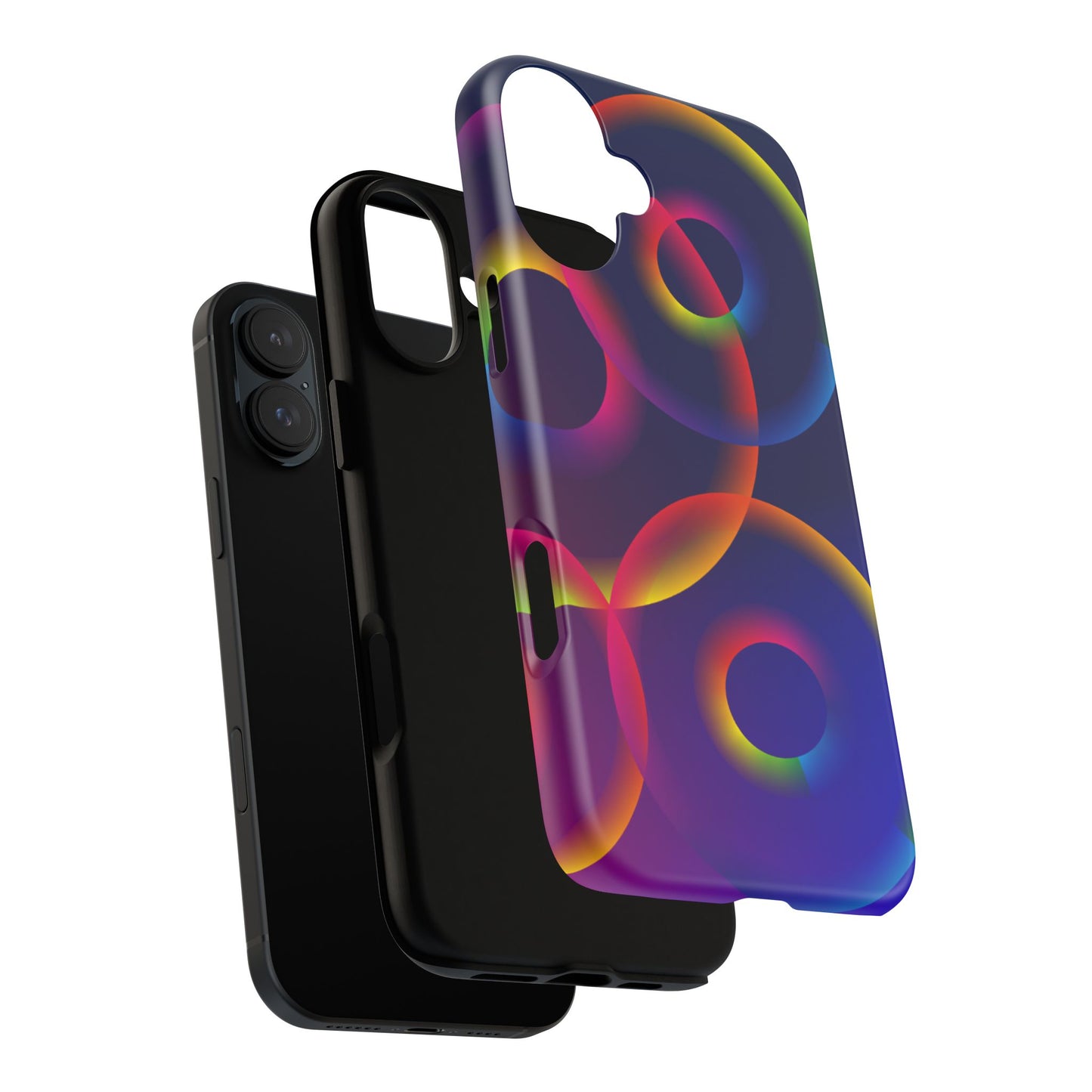 Colorful Phone Case with Abstract Designs, Tough Cases for Your Phone, Unique Phone Accessories, Gift for Tech Lovers, Vibrant Cell [...]
