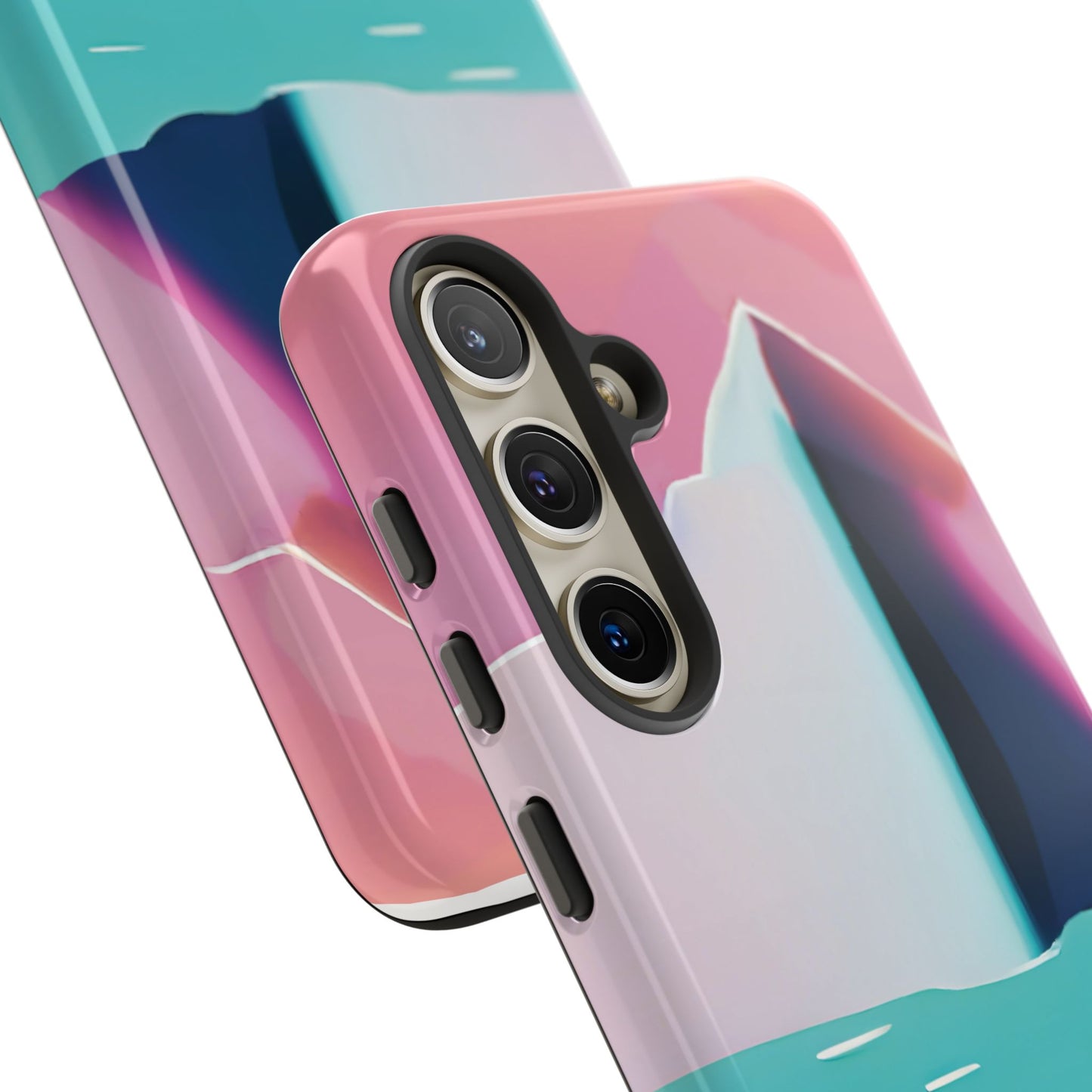 Trendy Phone Case - Abstract Iceberg Design, Phone Cover, Gift for Her, Unique Tech Accessory, Cool Aesthetic