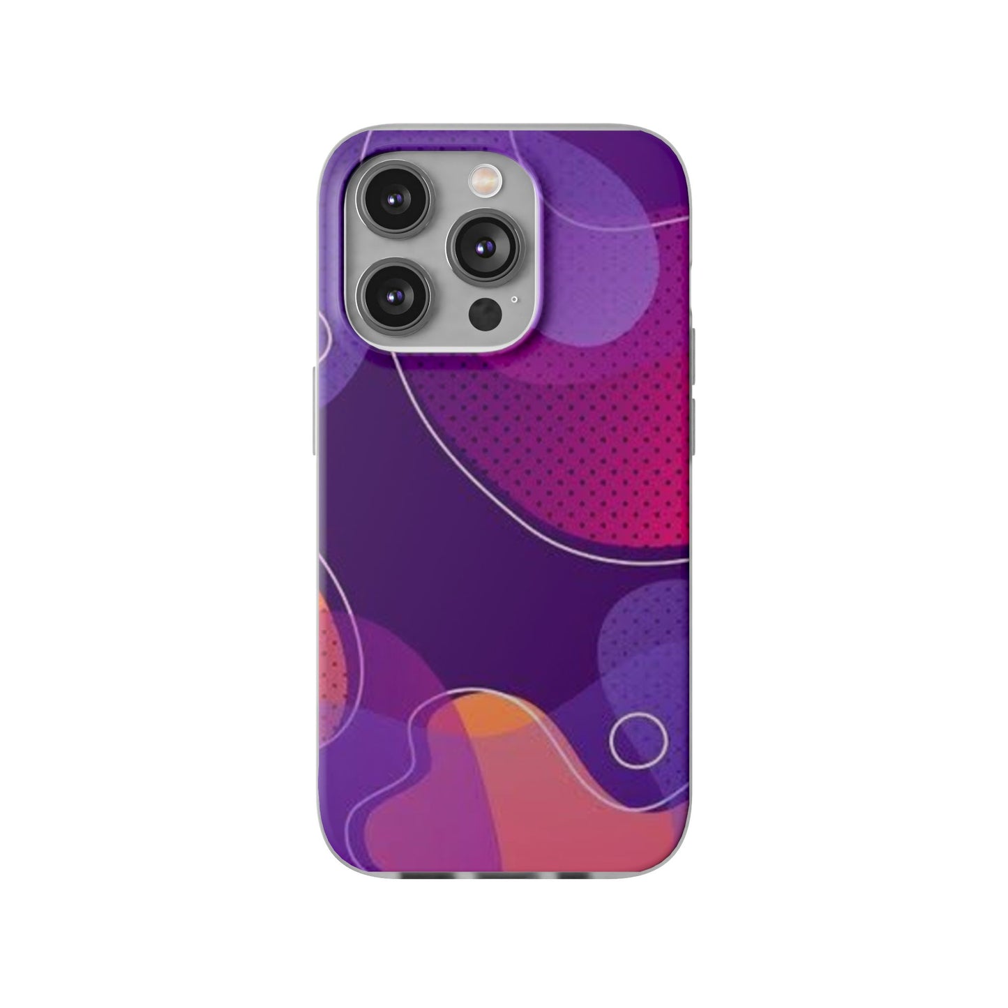 Colorful Abstract Phone Case, Trendy Smartphone Cover, Vibrant Phone Accessory, Gift for Her, Modern Trendy Design