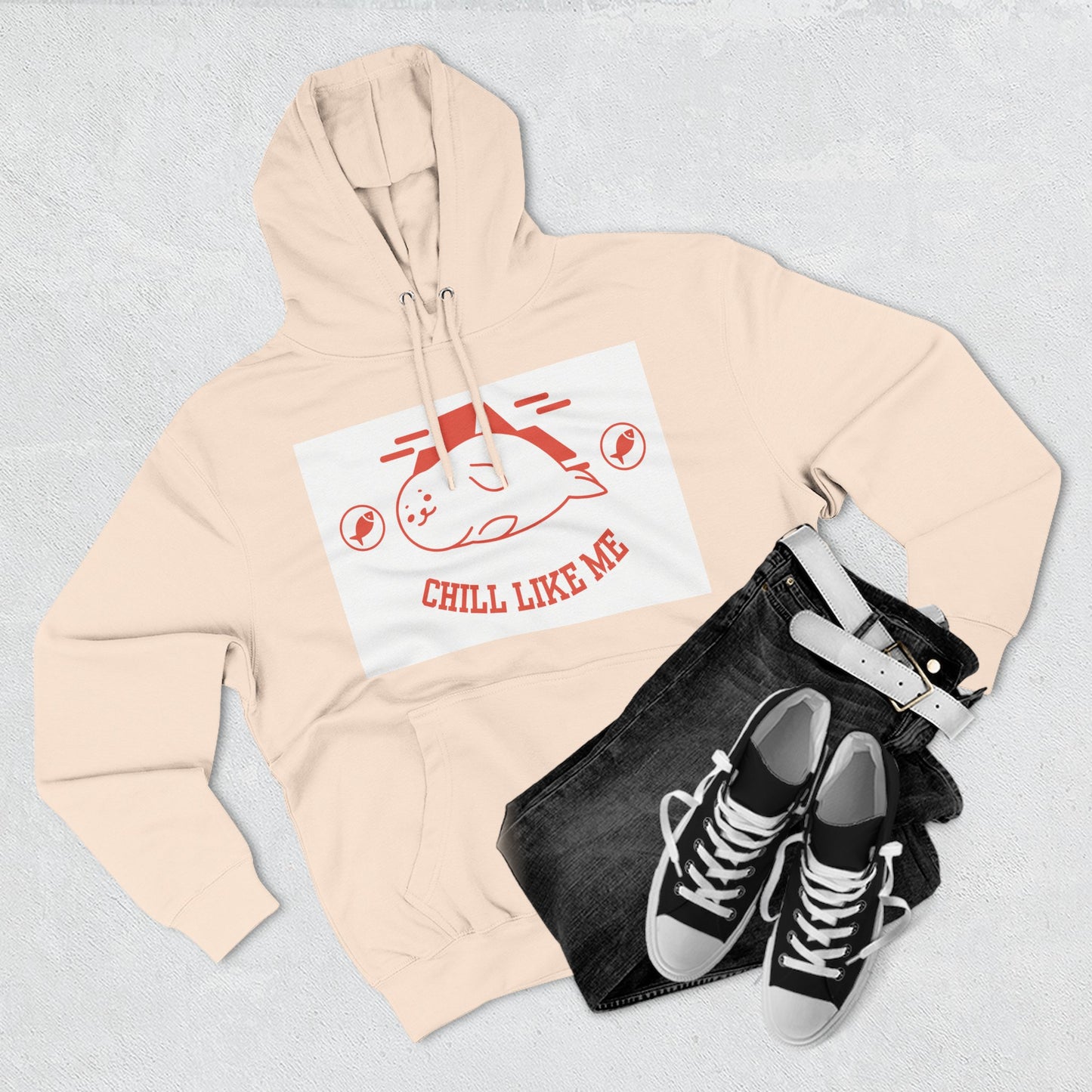 Chill Like Me Hoodie | Fun Fleece Sweatshirt for Relaxation, Perfect Gift for Cozy Days, Casual Wear, and Chill Vibes