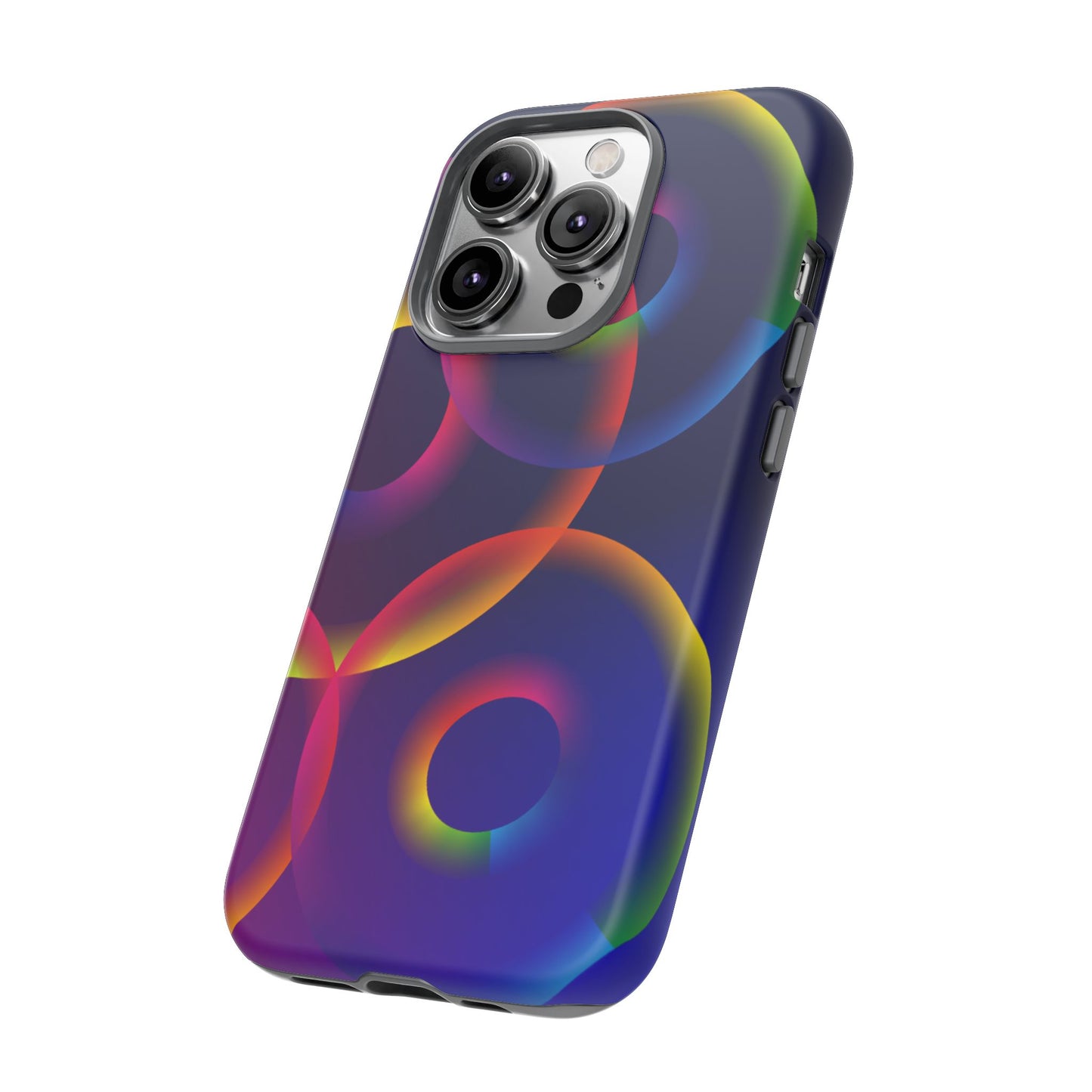 Colorful Phone Case with Abstract Designs, Tough Cases for Your Phone, Unique Phone Accessories, Gift for Tech Lovers, Vibrant Cell [...]