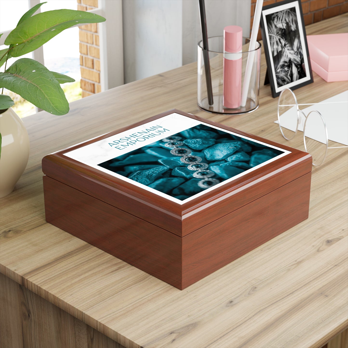 Elegant Jewelry Box, Gift Storage, Bridal Keepsake, Personal Organizer, Unique Home Decor