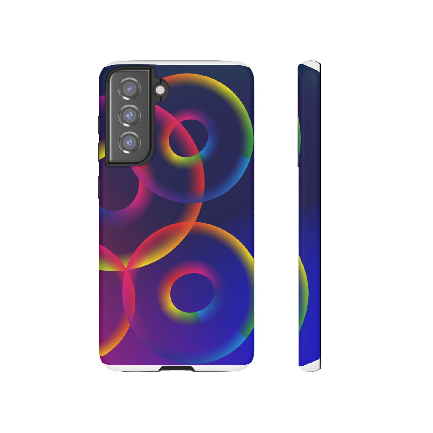 Colorful Phone Case with Abstract Designs, Tough Cases for Your Phone, Unique Phone Accessories, Gift for Tech Lovers, Vibrant Cell [...]