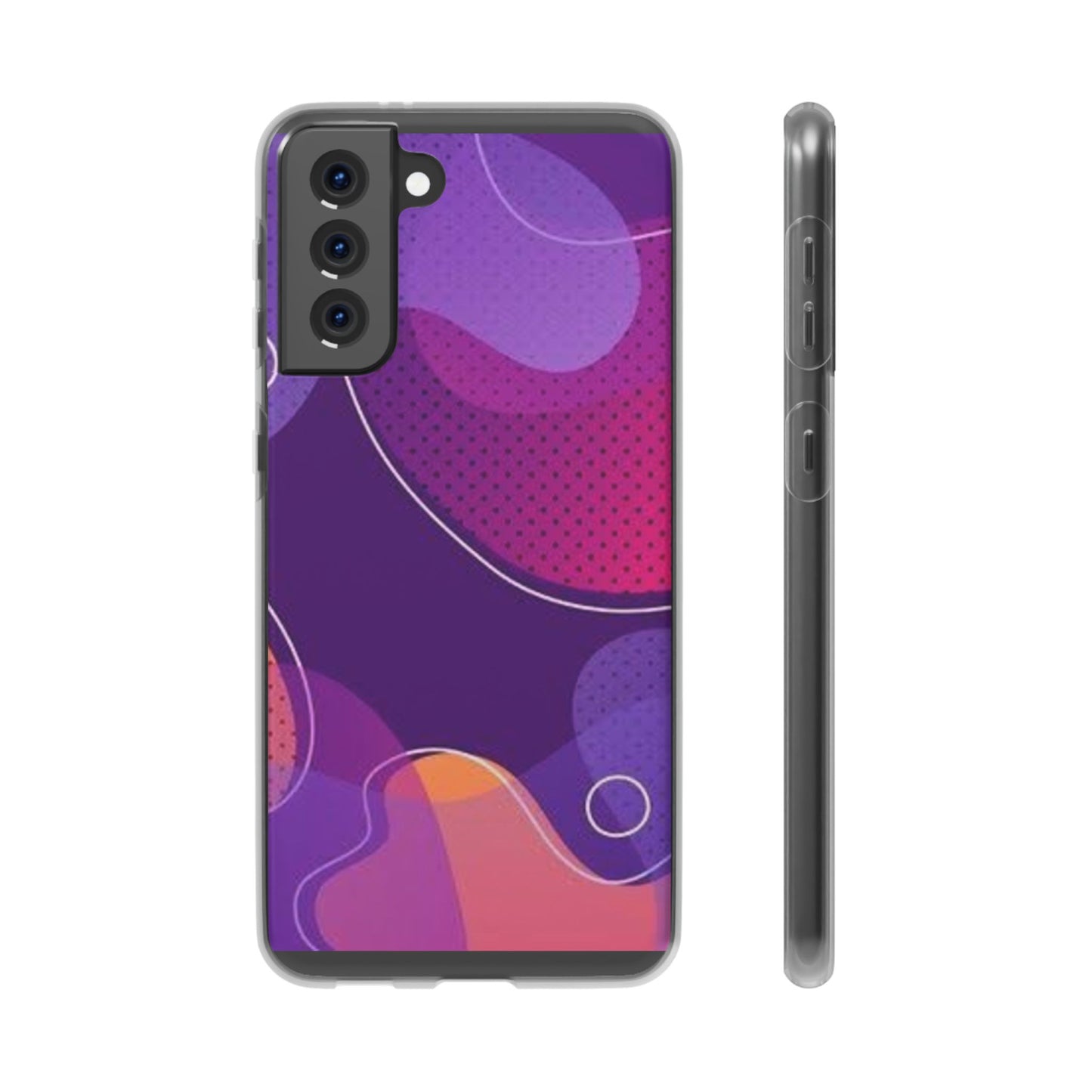 Colorful Abstract Phone Case, Trendy Smartphone Cover, Vibrant Phone Accessory, Gift for Her, Modern Trendy Design