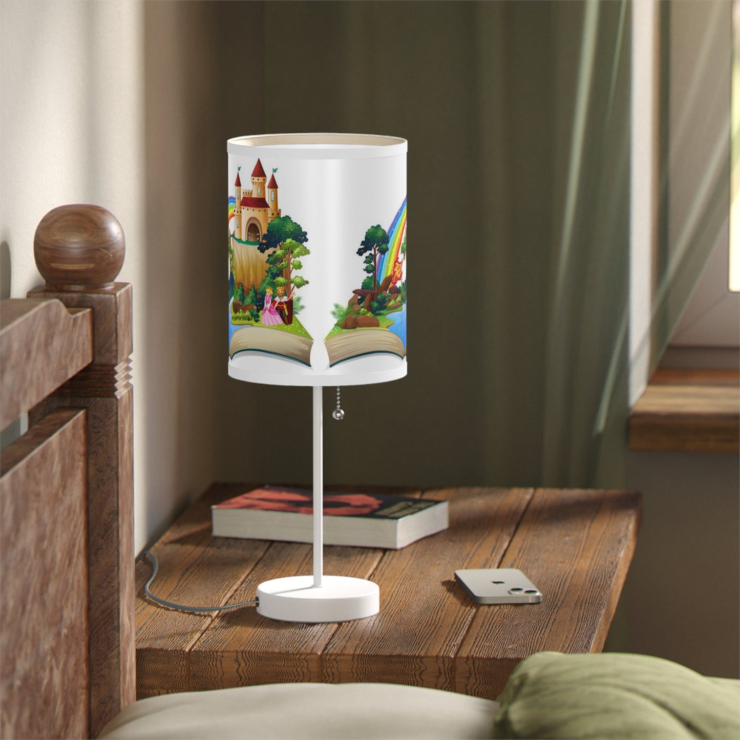 Storybook-Themed Table Lamp - Fairy Tale Lighting for Kids, Cozy Bedroom Decor, Gift for Children's Room, Magical ambiance