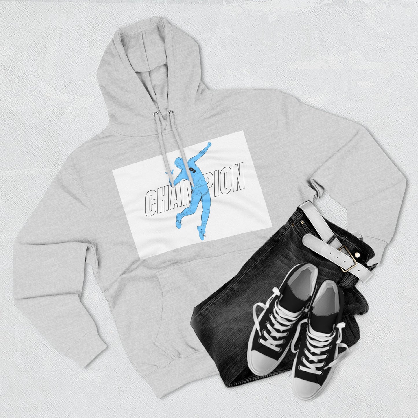 Champion Spirit Three-Panel Fleece Hoodie - Cozy Athletic Wear, Casual Style, Perfect Gift for Sports Lovers, Everyday Comfort, Ideal [...]