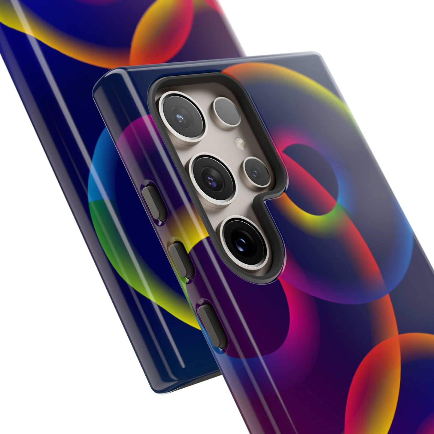 Colorful Phone Case with Abstract Designs, Tough Cases for Your Phone, Unique Phone Accessories, Gift for Tech Lovers, Vibrant Cell [...]