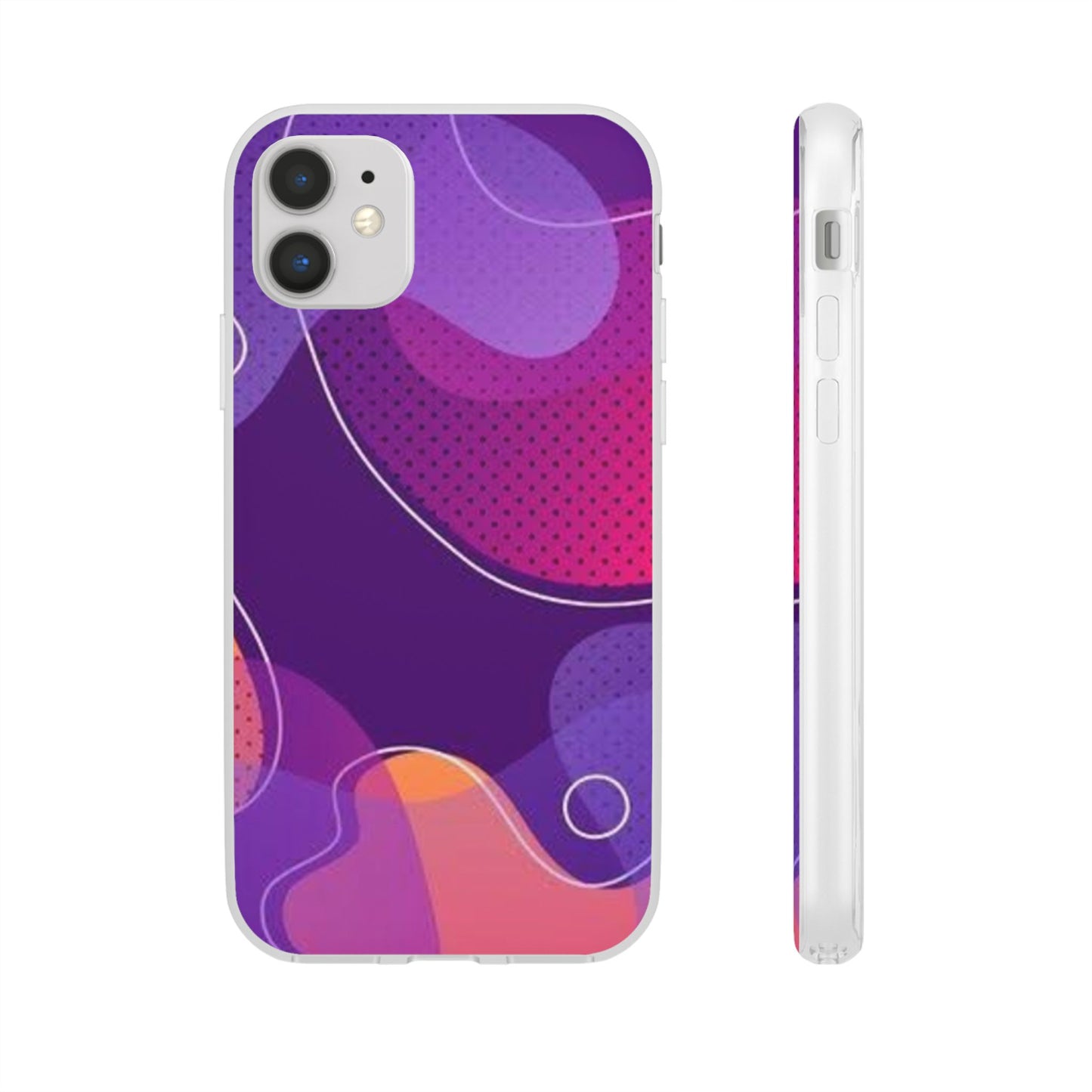 Colorful Abstract Phone Case, Trendy Smartphone Cover, Vibrant Phone Accessory, Gift for Her, Modern Trendy Design
